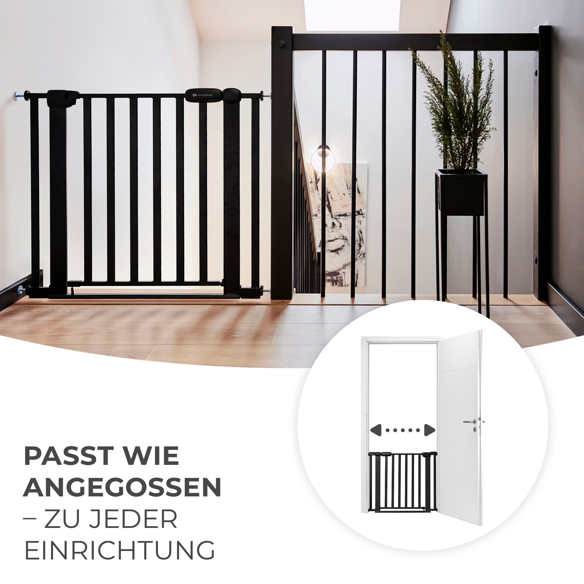 Kinderkraft Türschutzgitter »LOCK & GO«