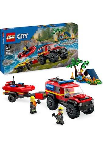 LEGO ® Konstruktionsspielsteine »Feuerwehrg...