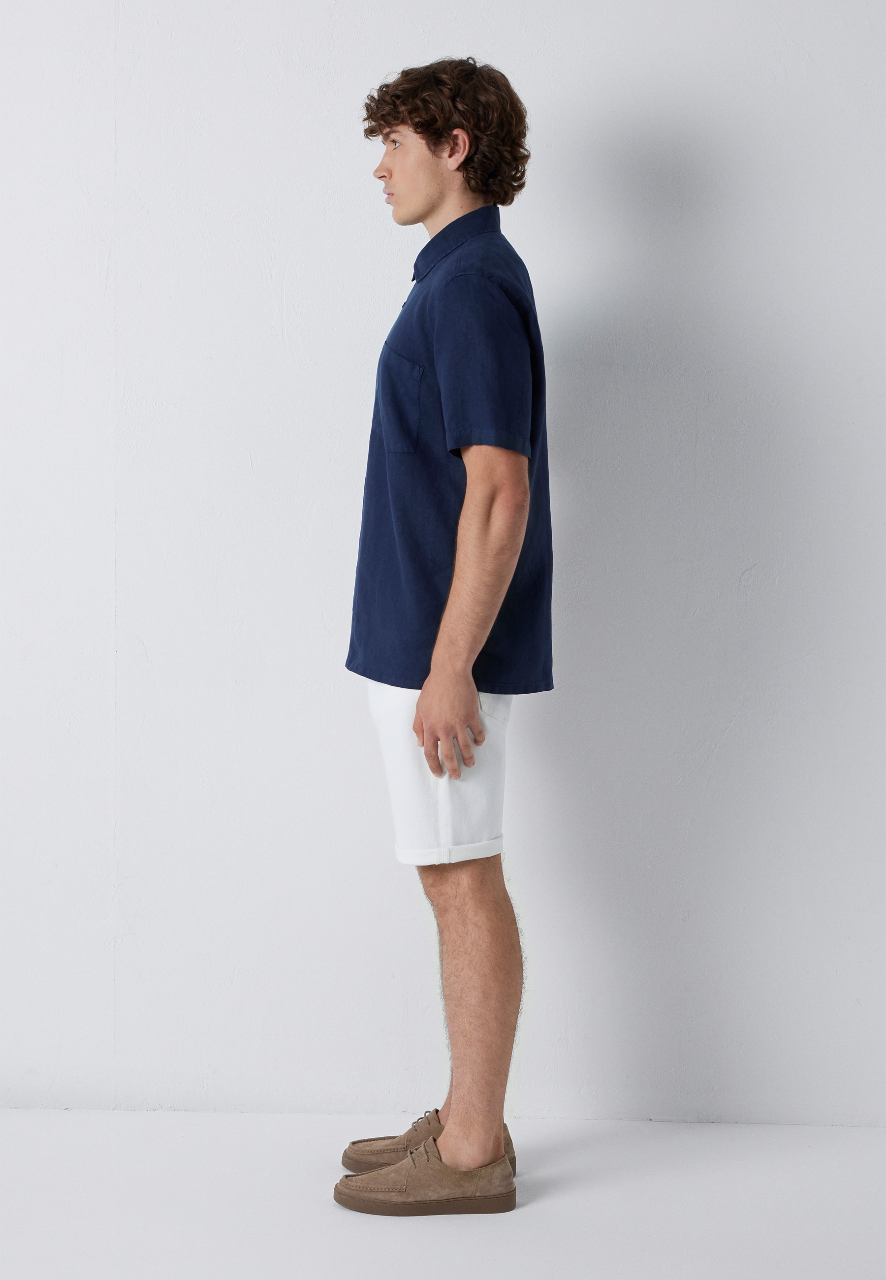 Mavi Kurzarmhemd »SHORT SLEEVE SHIRT« Leinenhemd mit Tasche