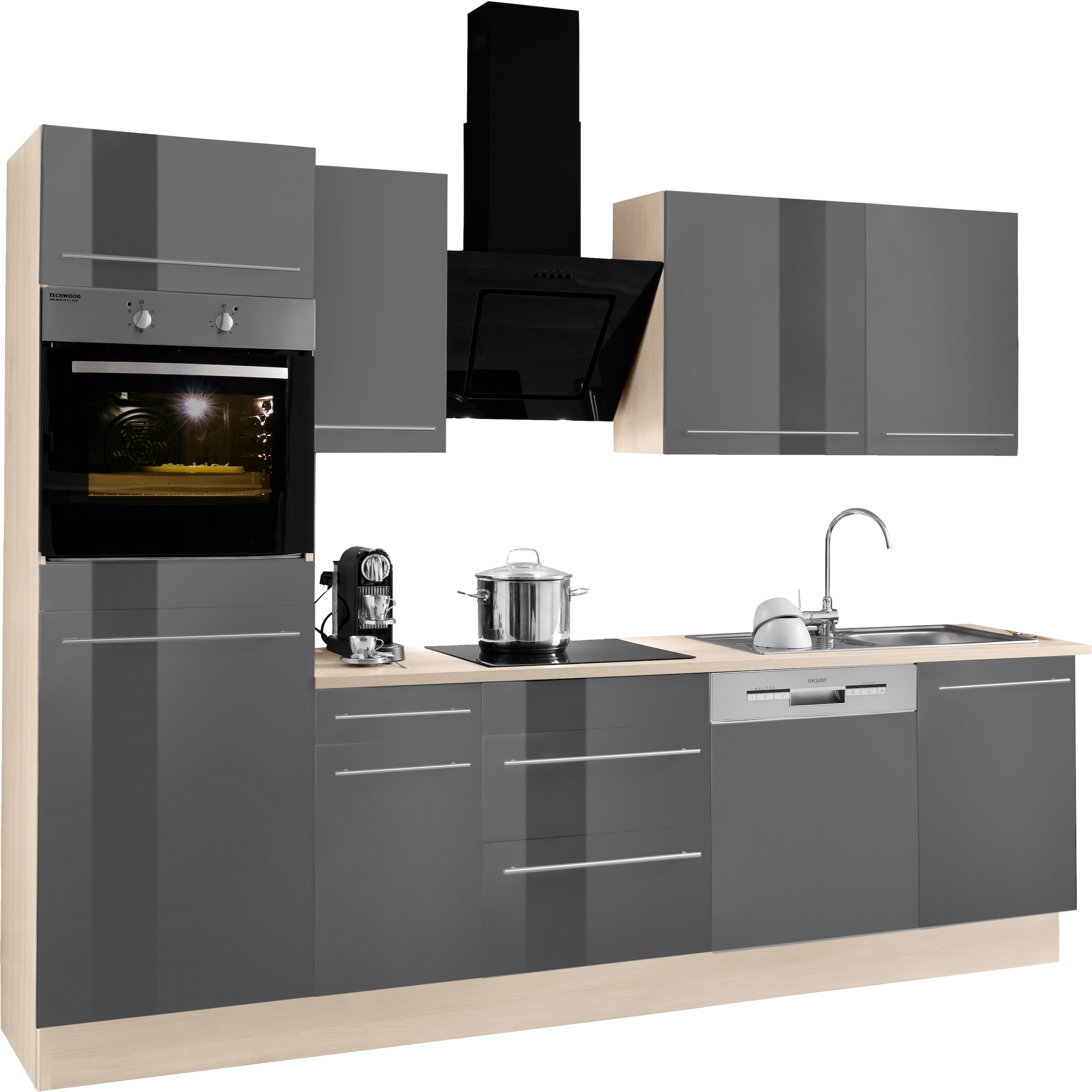 OPTIFIT "Bern" Breite 270 cm, wahlweise mit E-Geräten