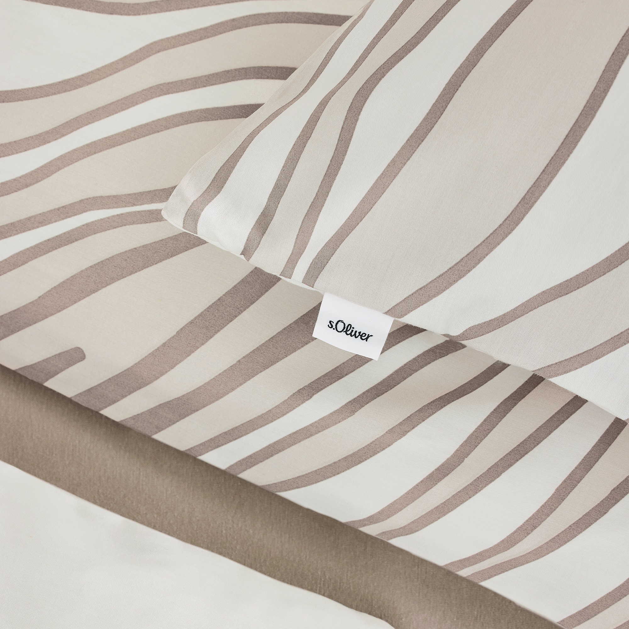 Thumbnail - s.Oliver Bettwäsche "Satinbettwäsche s.Oliver" 2 Stk. tlg. im dezenten, modernen Design