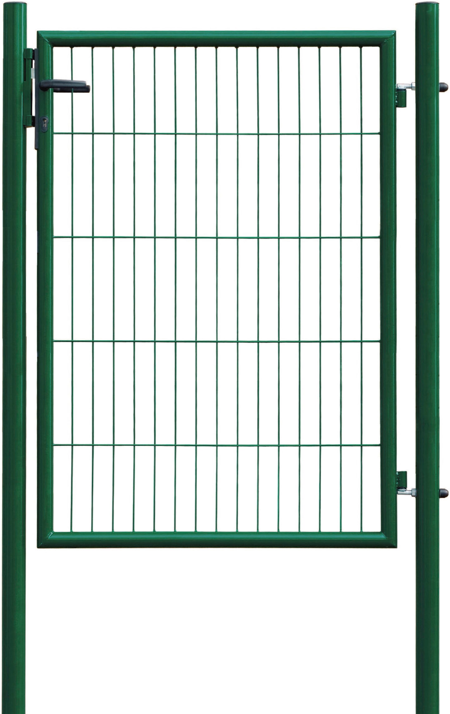 GARDEN 'N' MORE Zauneinzeltür »Einzeltor Standard«, (Set), 125 cm hoch, grün