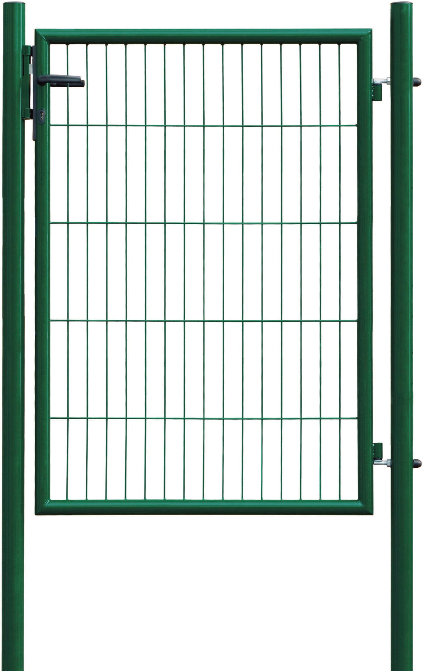 GARDEN N MORE Zauneinzeltür "Einzeltor Standard" 125 cm hoch, grün günstig online kaufen
