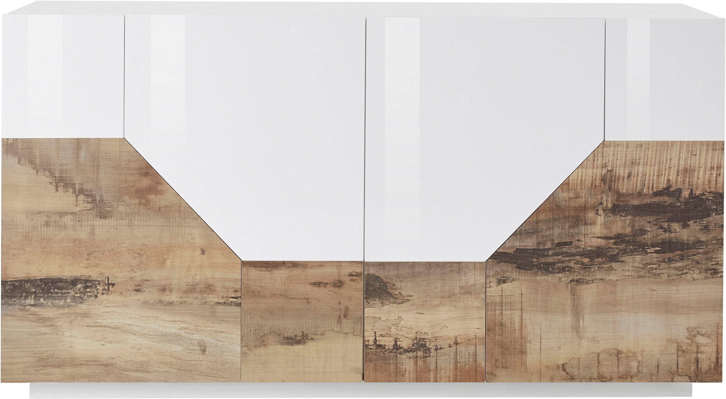 INOSIGN Sideboard »ALIEN-Kommode, Schrank, Anrichte mit 4 Türen und 4 Fächern«, Sideboard Breite ca. 160 cm "100 % Made in Italy"