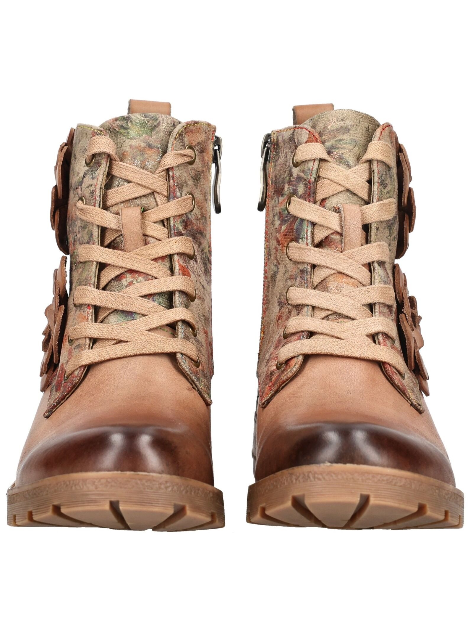 LAURA VITA Schnürstiefelette »LAURA VITA Stiefelette Leder/Textil«