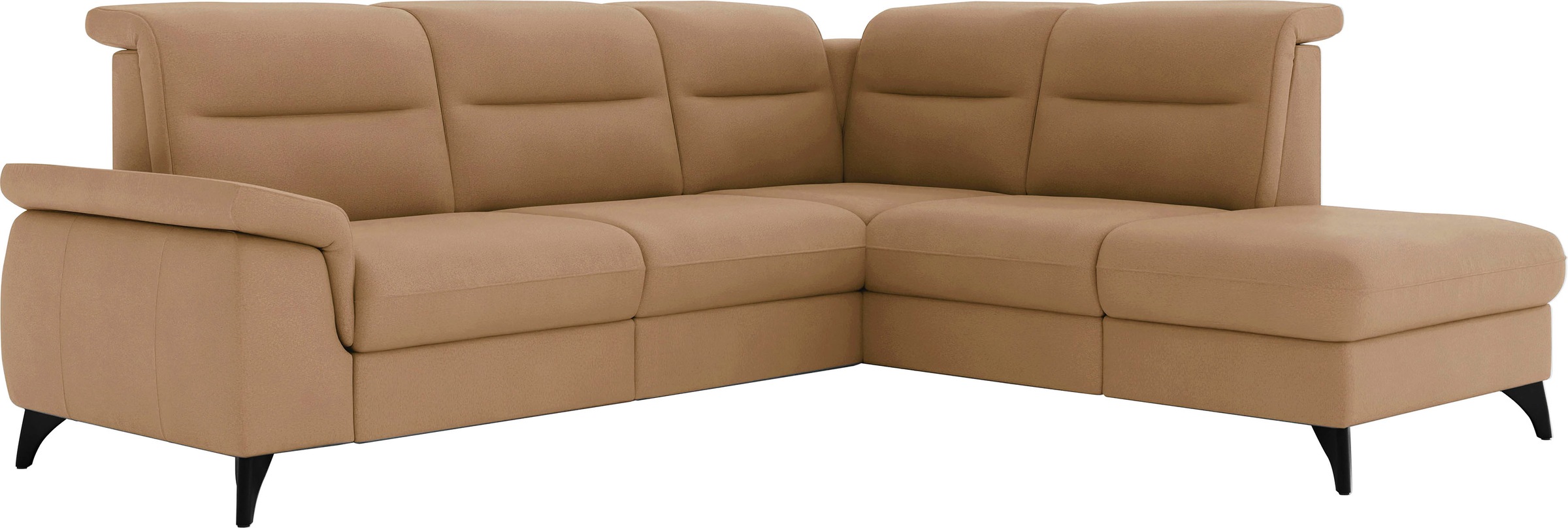 sit&more Ecksofa »Astoria L-Form« wahlweise mit motorischer Relaxfunktion