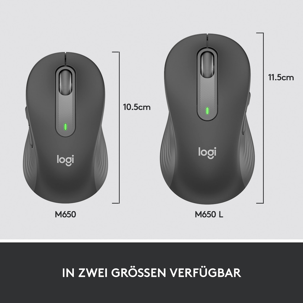 Logitech Maus »Signature M650«, Bluetooth