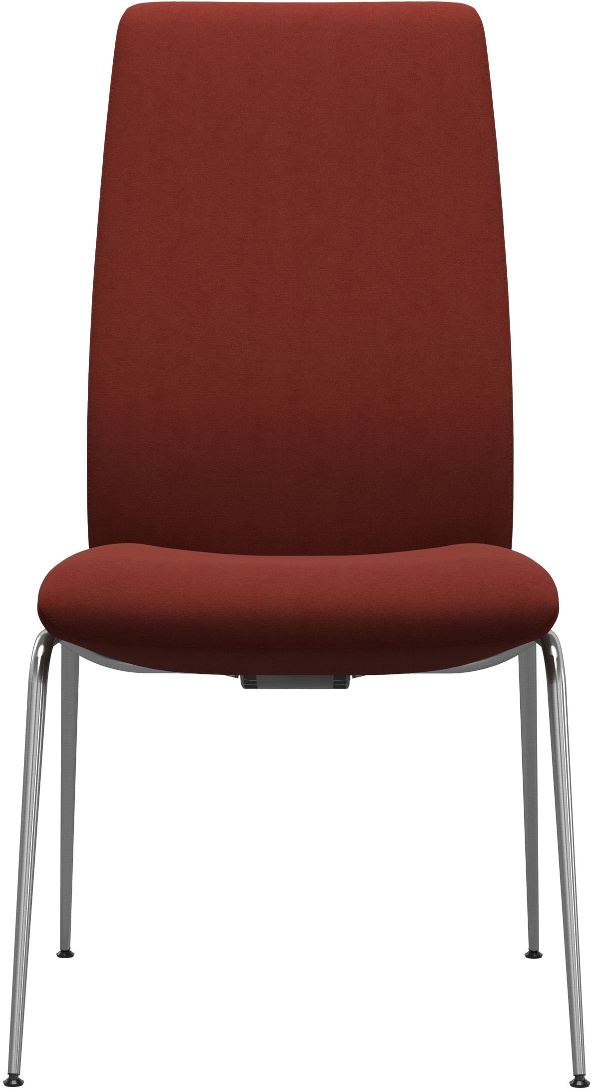 Stressless® Polsterstuhl »Laurel«, Microfaser DINAMICA, High Back, Größe L, mit Beinen aus Stahl in Schwarz matt