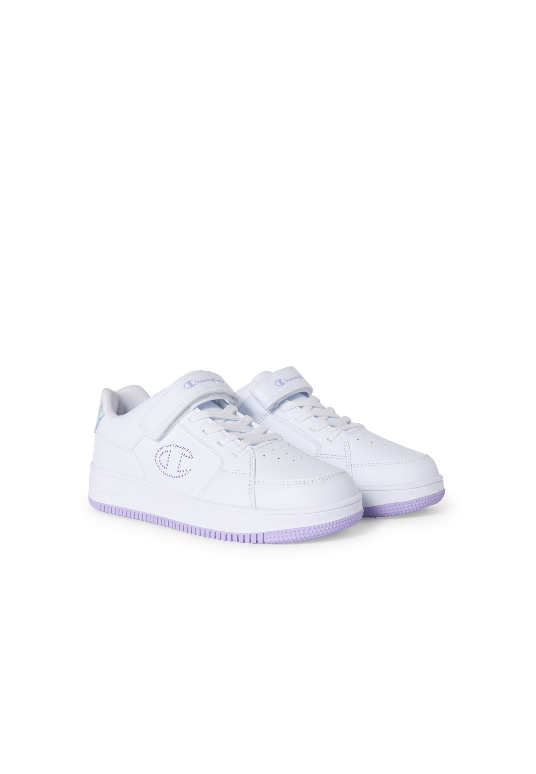 Champion Sneaker "RD18 LENTICULAR G PS" Fersen-Detail mit Wackelbild-Effekt