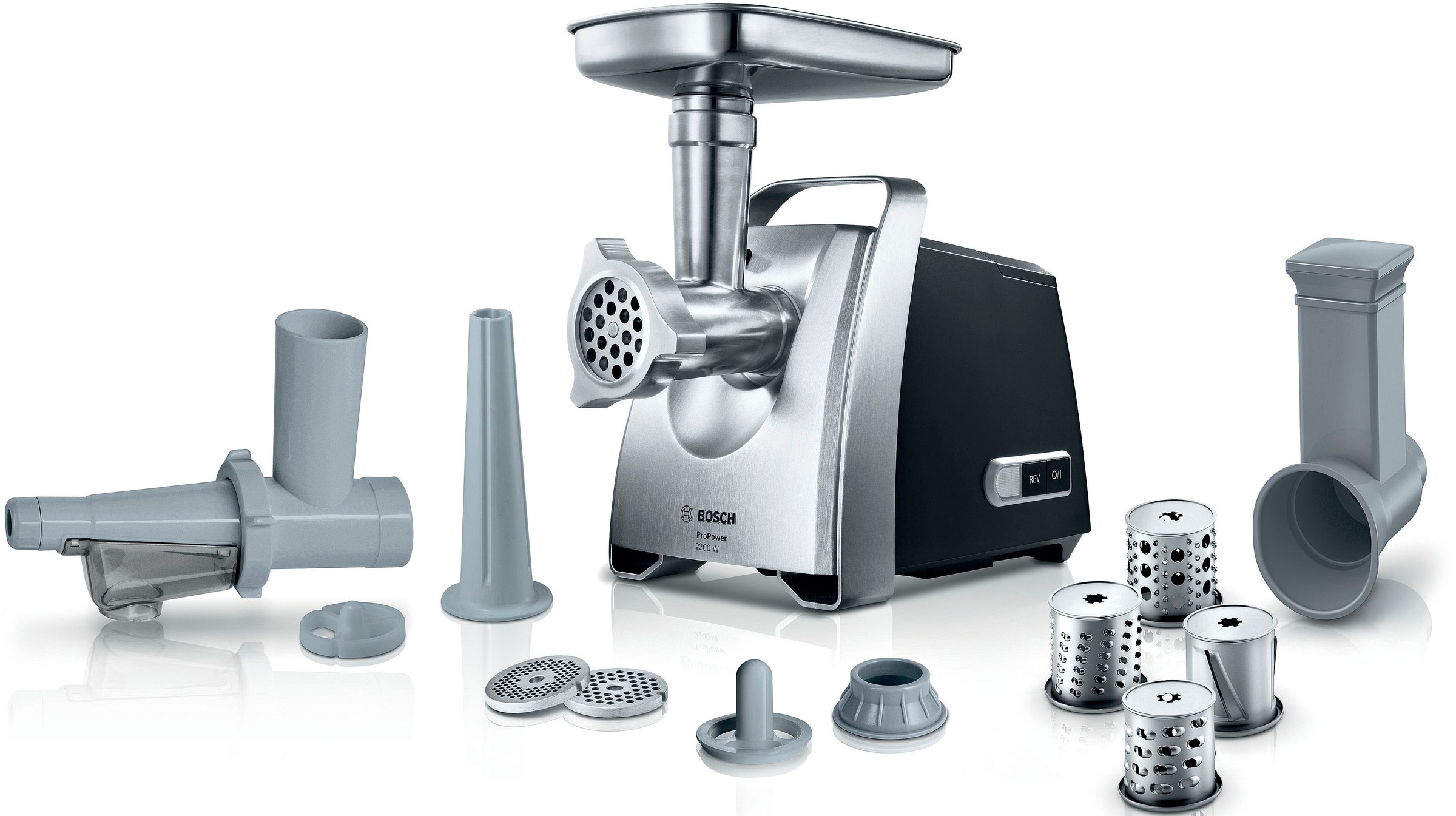 Bosch Pae Hachoir Mfw 68660 Silver / Black One Size unisex