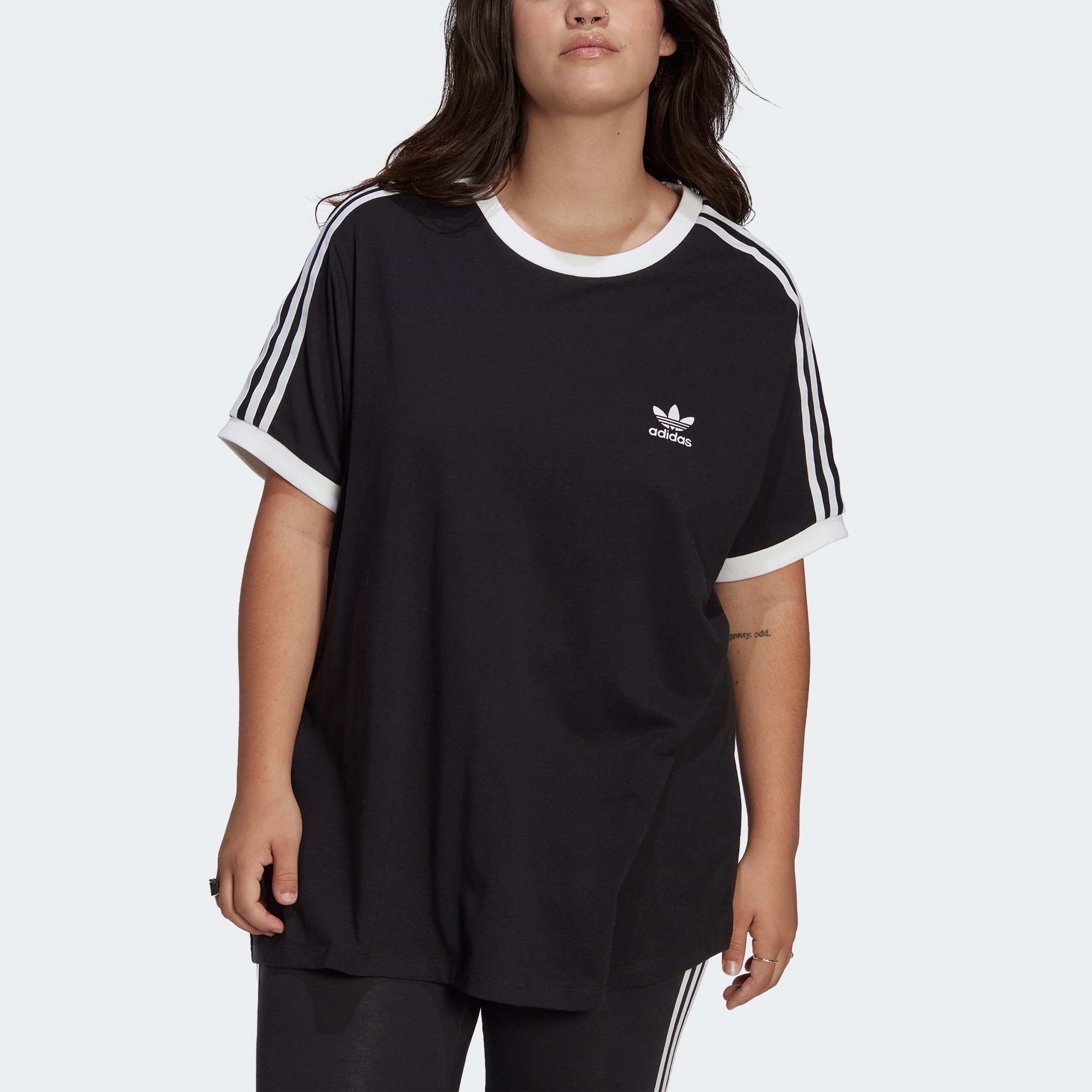 adidas Originals T-Shirt »ADICOLOR CLASSICS 3-STREIFEN – GROSSE GRÖSSEN«  online bestellen | BAUR