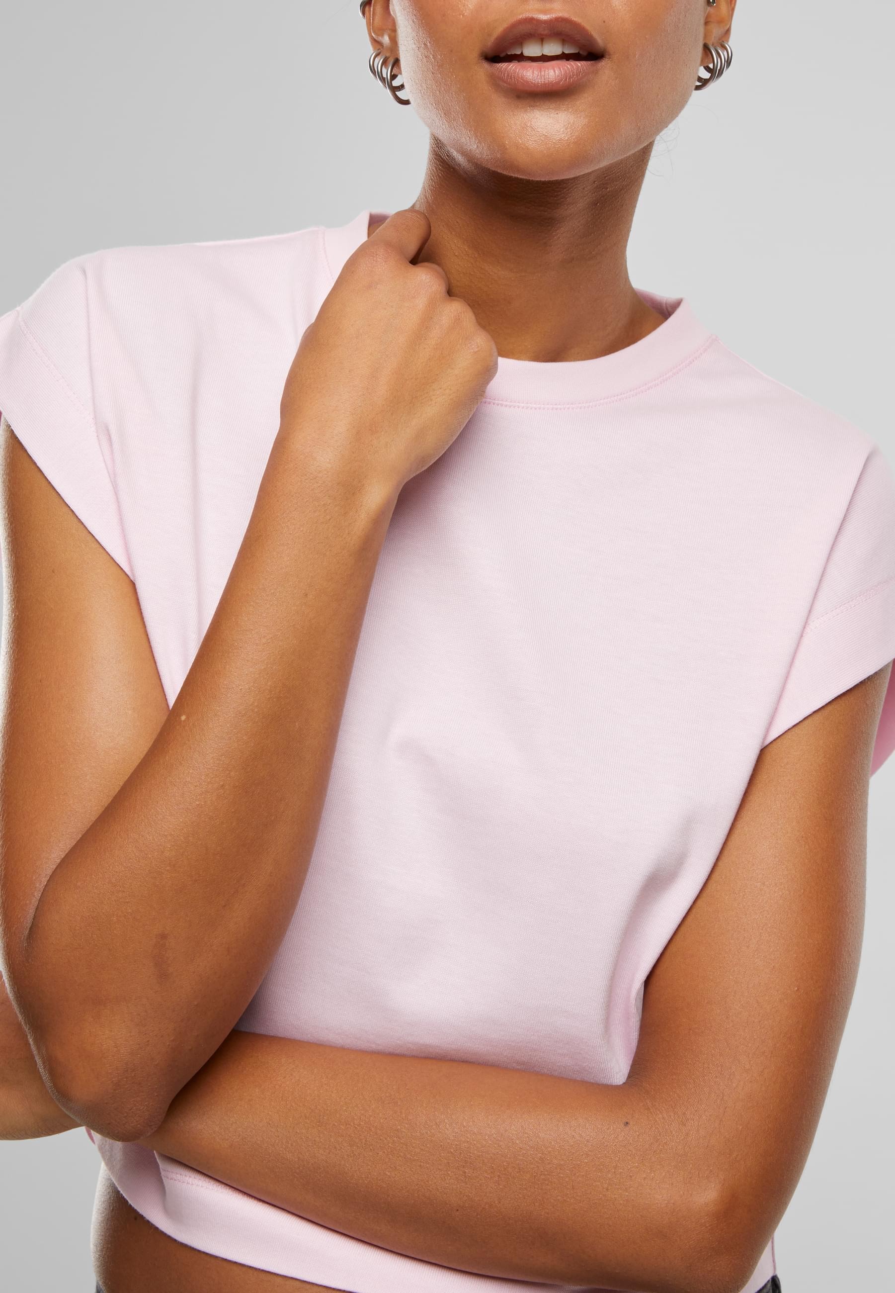 URBAN CLASSICS T-Shirt »Urban Classics Ladies Oversized Boxy Heavy Tee«, (1 tlg.)