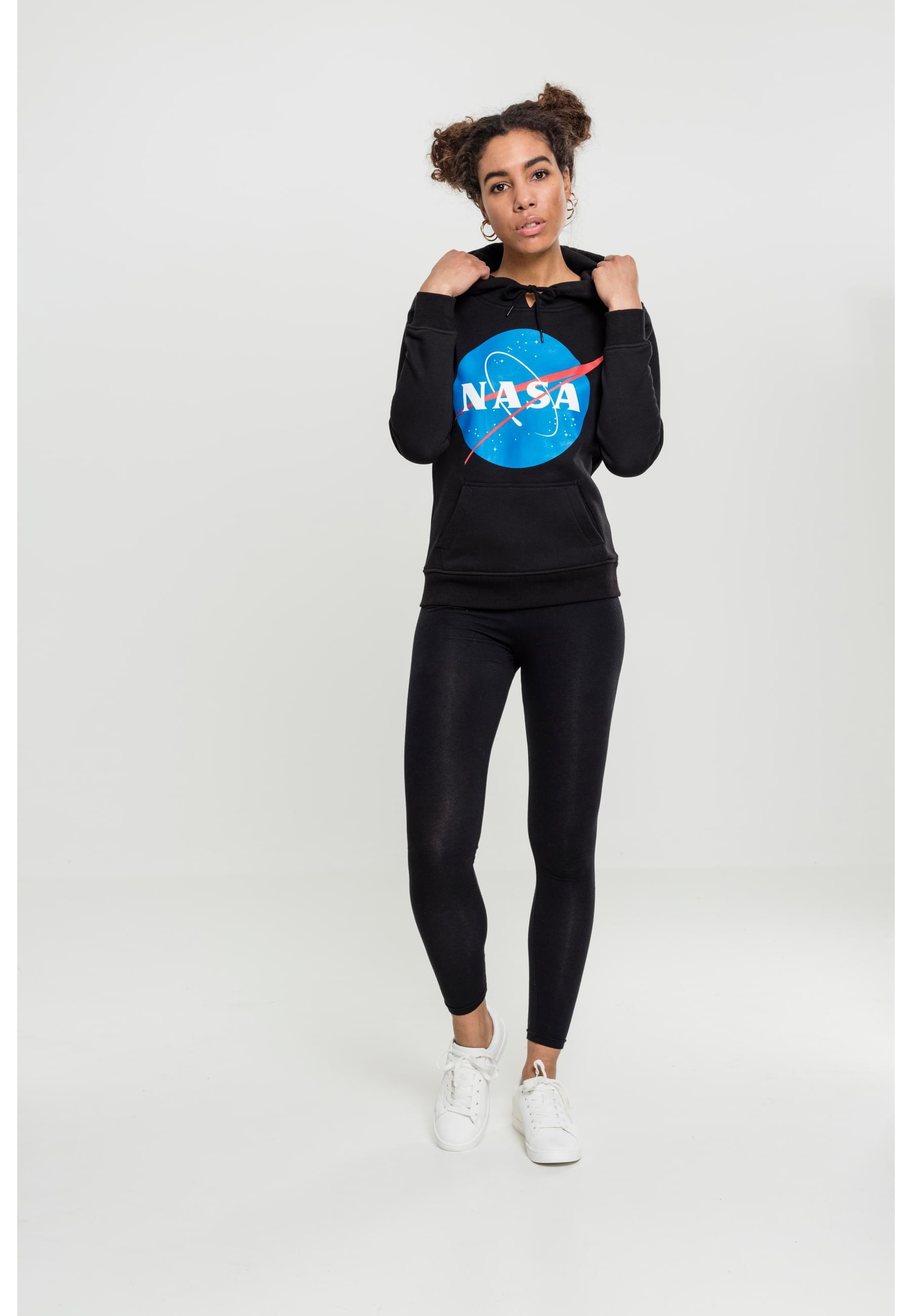 MisterTee Rundhalspullover »MisterTee Damen Ladies NASA Insignia Hoody« 1 Stk. tlg.