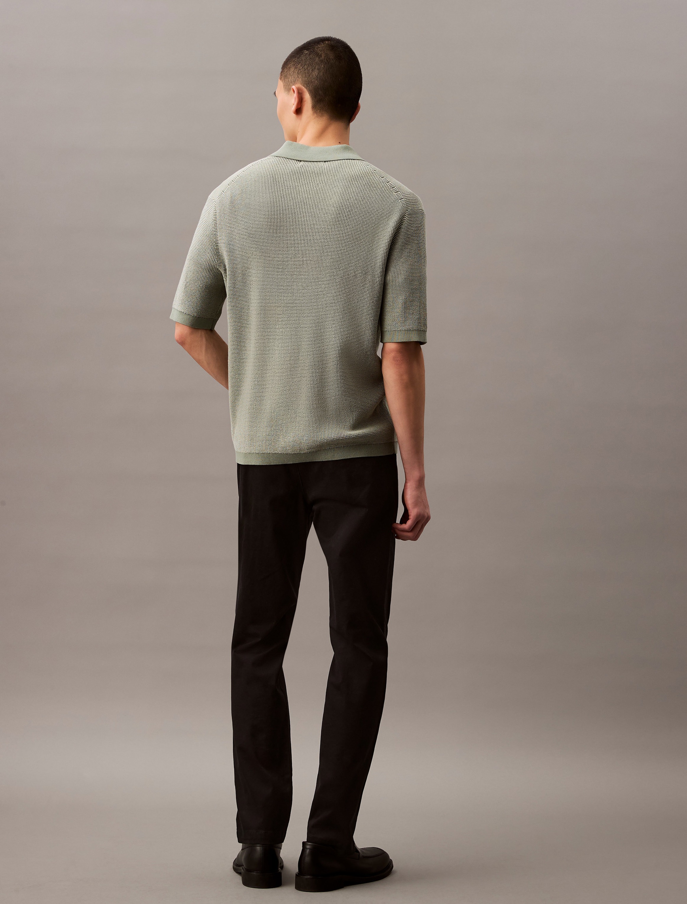 Calvin Klein Stoffhose "SLM CTTN STRTCH CHN", Mit Gürtelschlaufen günstig online kaufen