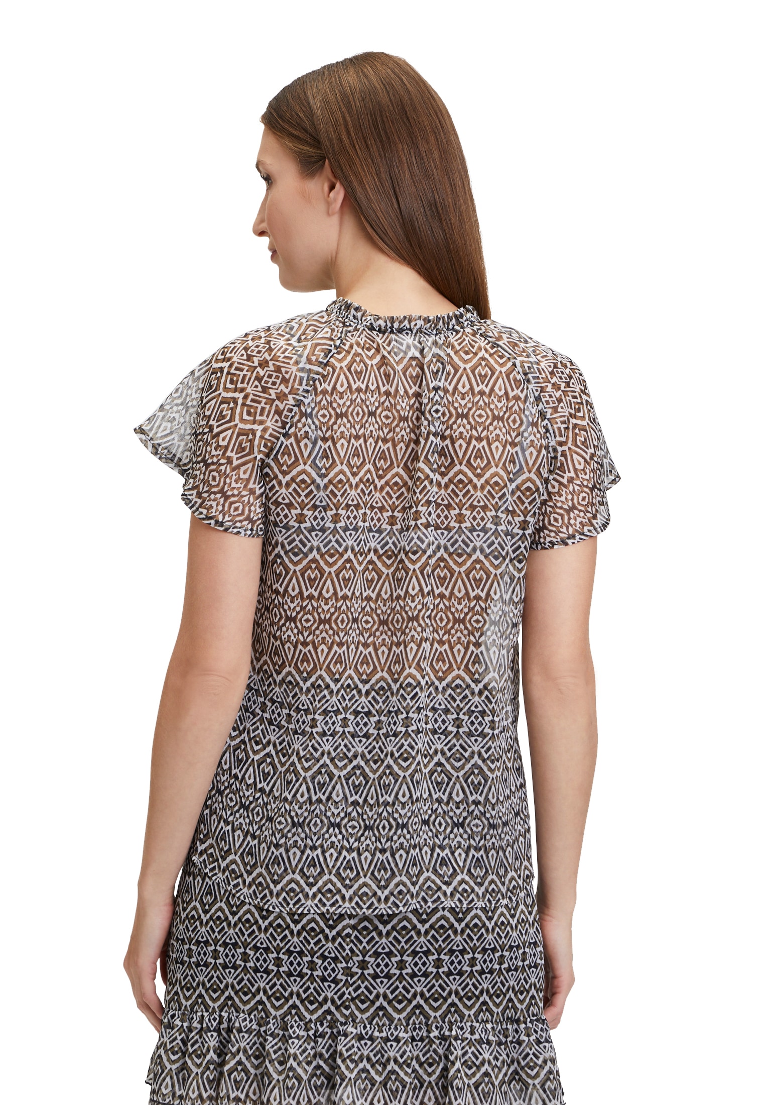 Cartoon Shirtbluse »Cartoon Blusenshirt mit Schnürung«