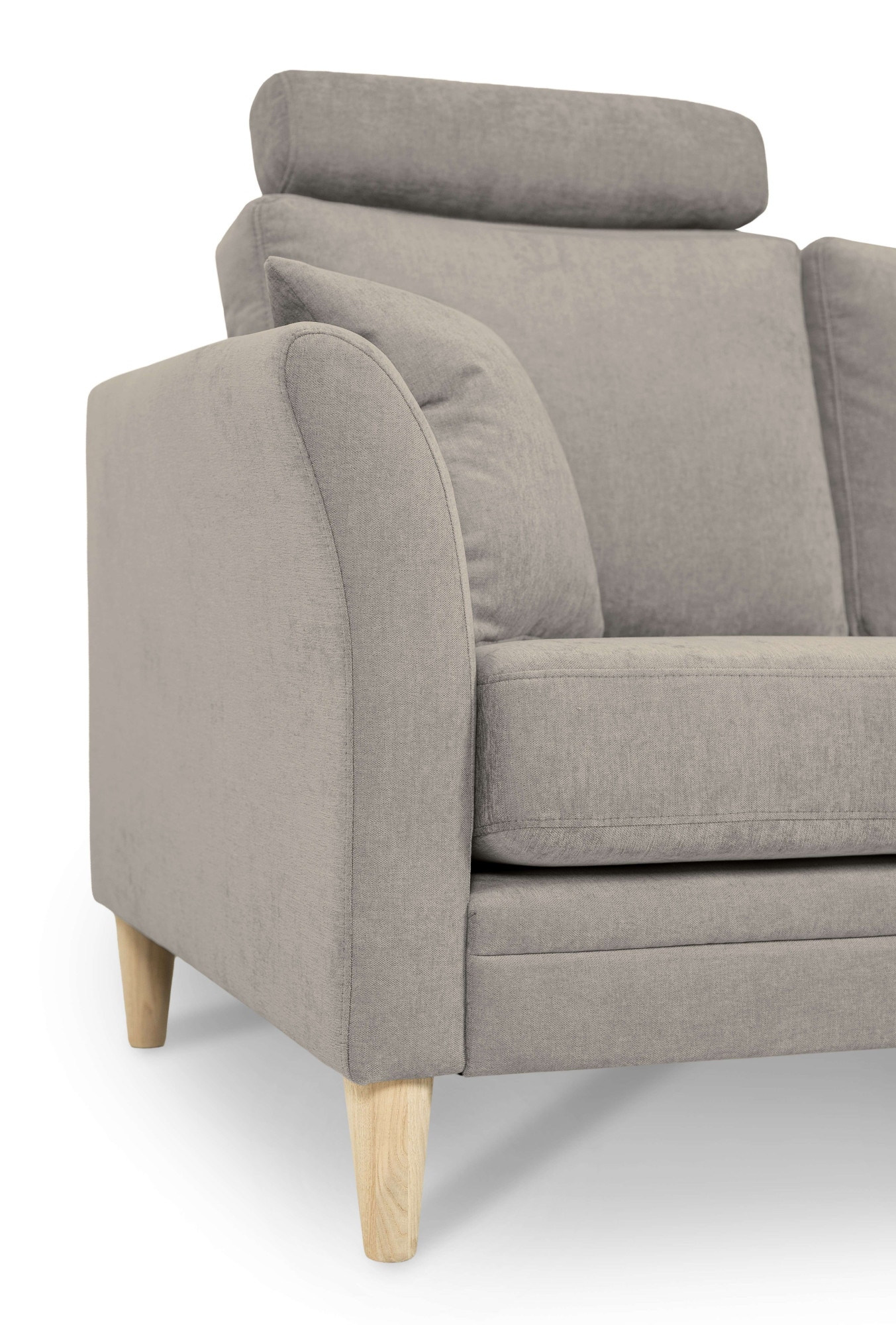 OTTO home Sofa-Kopfstütze "Arellano" ideale Ergänzung zum Sofa, Webstoff fein, Chenille