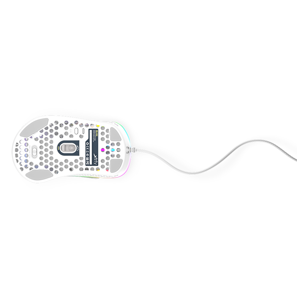 Cherry Xtrfy Gaming-Maus »M4 white«, kabelgebunden, RGB Beleuchtung