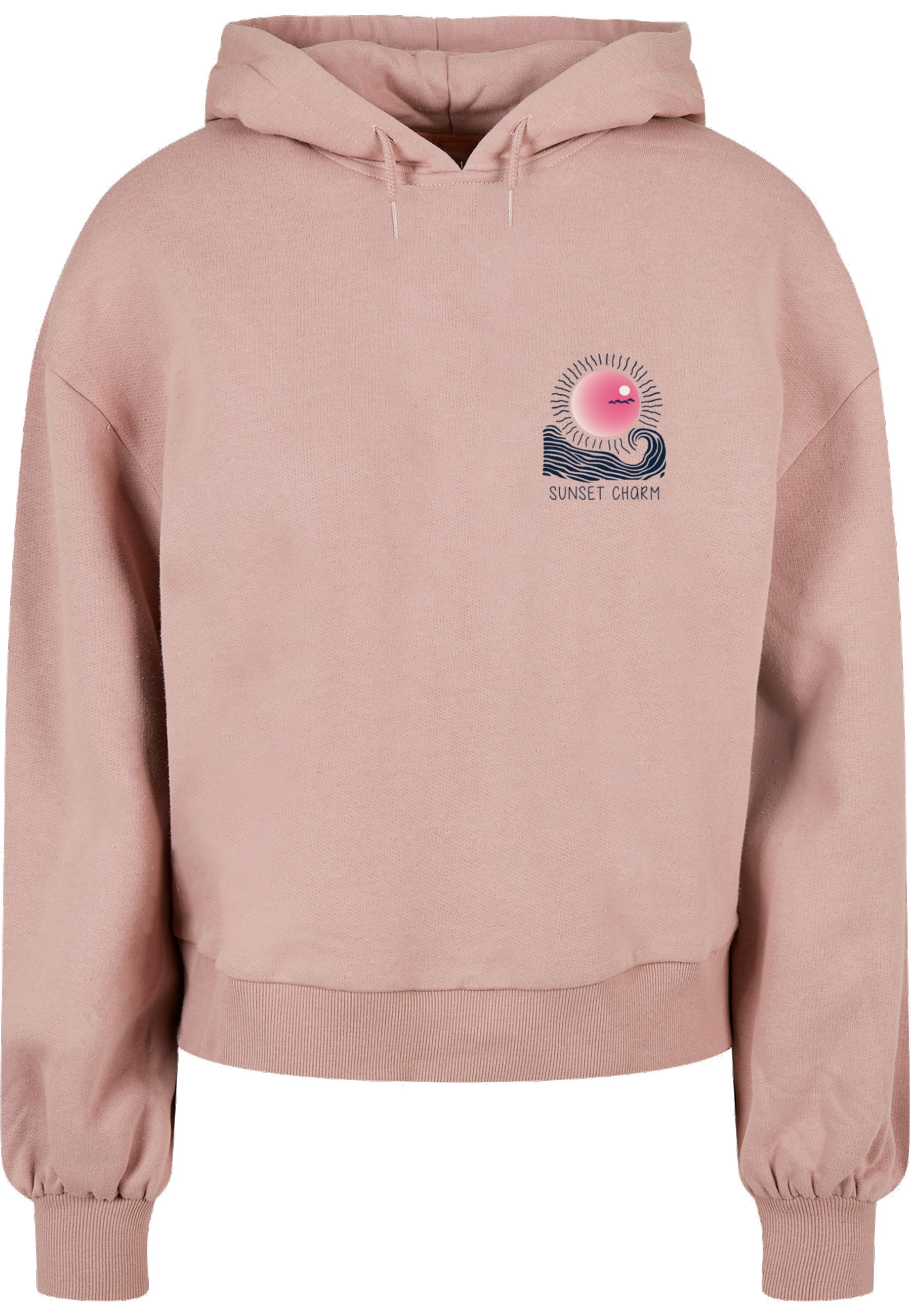 Merchcode Kapuzenpullover »Merchcode Ladies Sunset Charm Oversized Hoody« 1