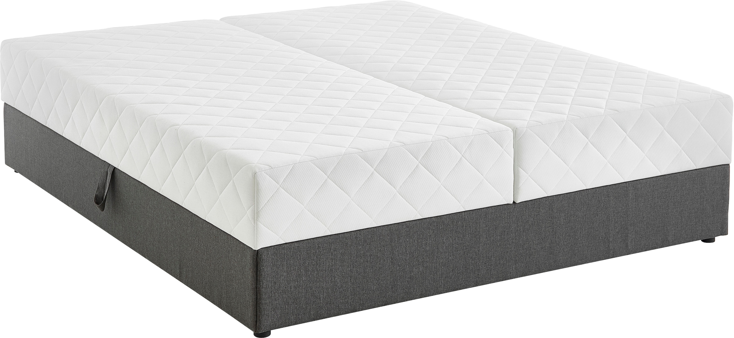 ATLANTIC home collection Boxbett »BELINA«, mit Taschenfederkernmatratze und geräumigem Bettkasten