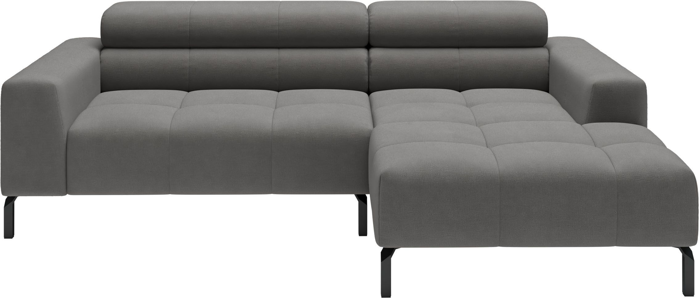 Home affaire Ecksofa "Ecksofa Claya, L-Form, Kopfteilverstellung, Breite 22 günstig online kaufen