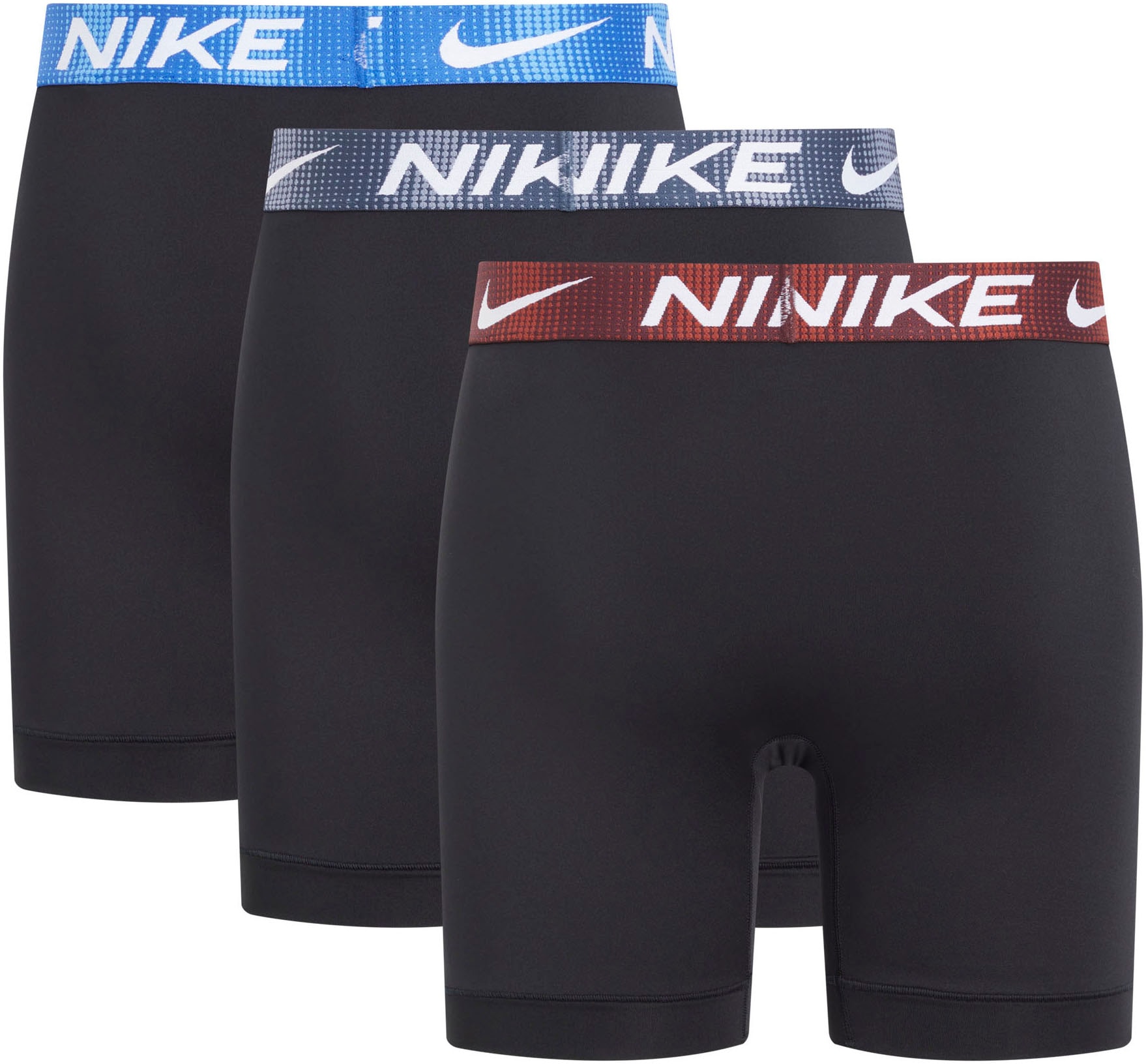 NIKE Underwear Boxer »BOXER BRIEF 3PK«, (Packung, 3 St., 3er), mit NIKE Logo-Elastikbund
