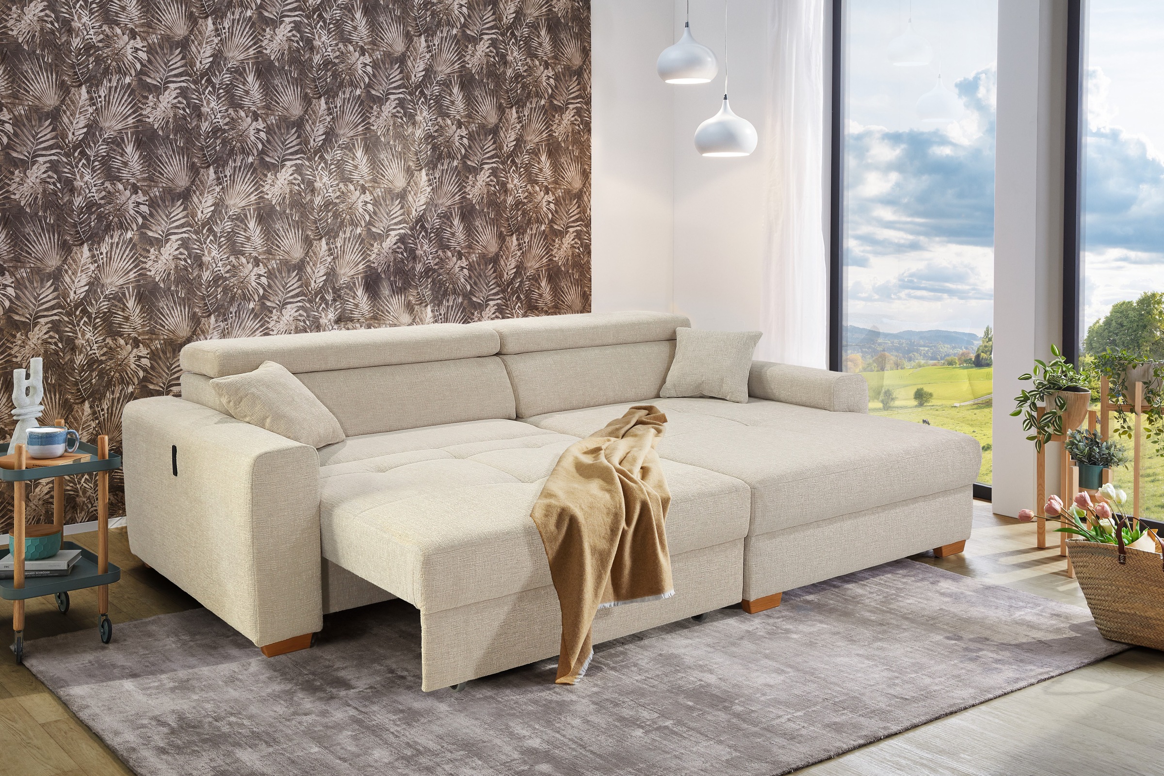 Jockenhöfer Gruppe Ecksofa "Slider, L-Form, 140kg Belastbarkeit je Sitzplat günstig online kaufen