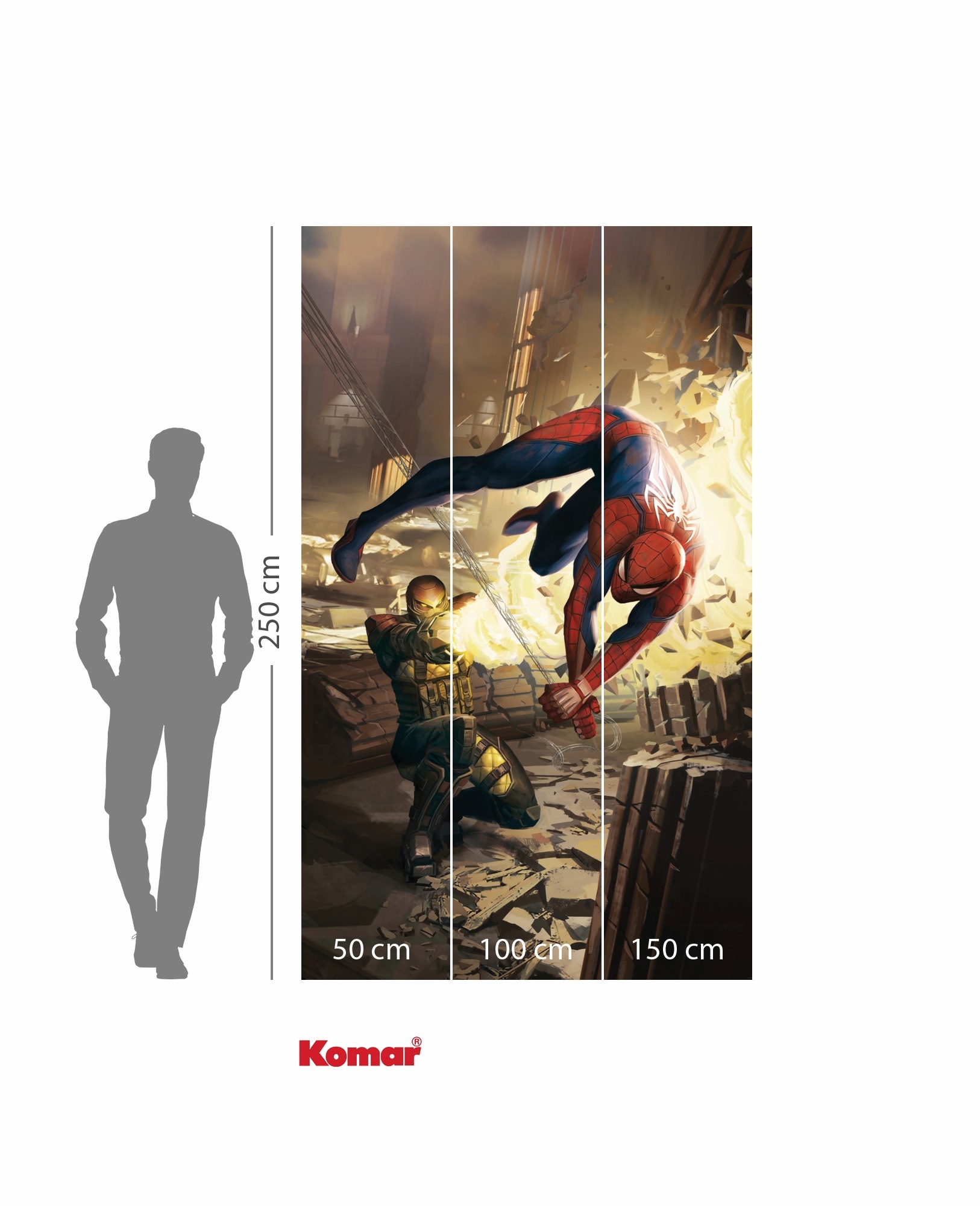Komar Kindertapete »Marvel Spider-Man Dodge«, bedruckt