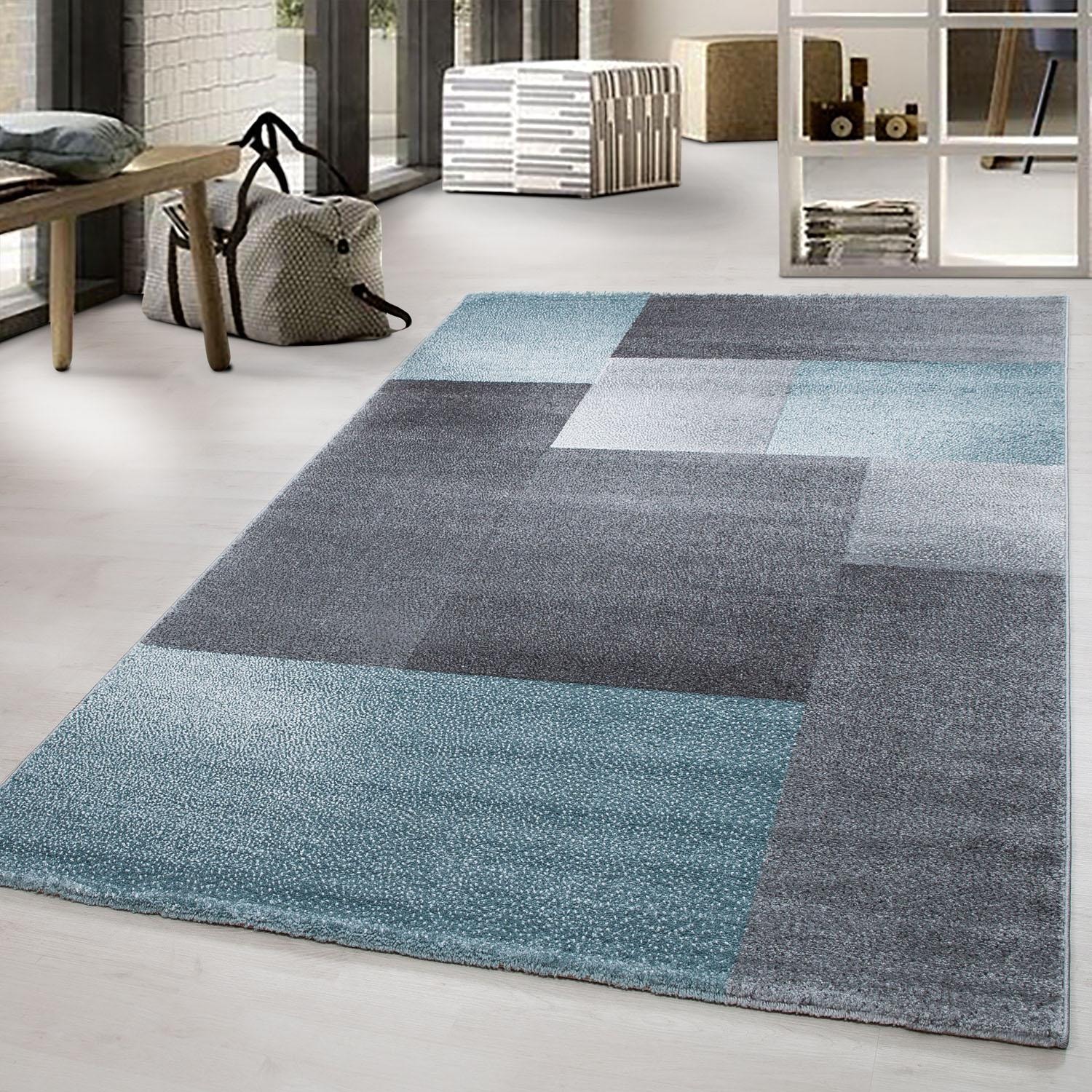 Ayyildiz Teppiche Teppich "Lucca 1810" rechteckig 11 mm Höhe moderner Kurzflor, Wohnzimmer