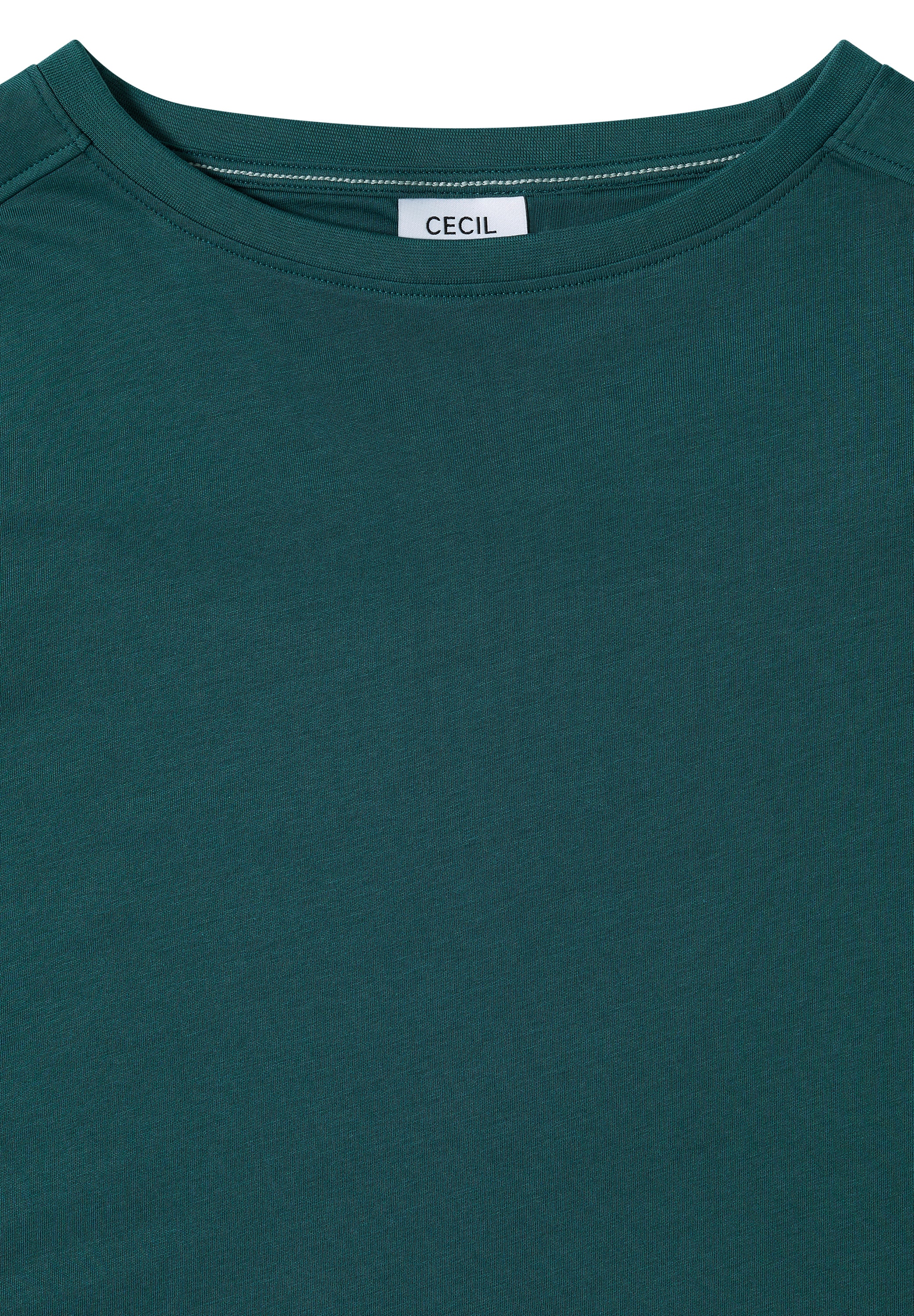 Cecil Langarmshirt aus reiner Baumwolle