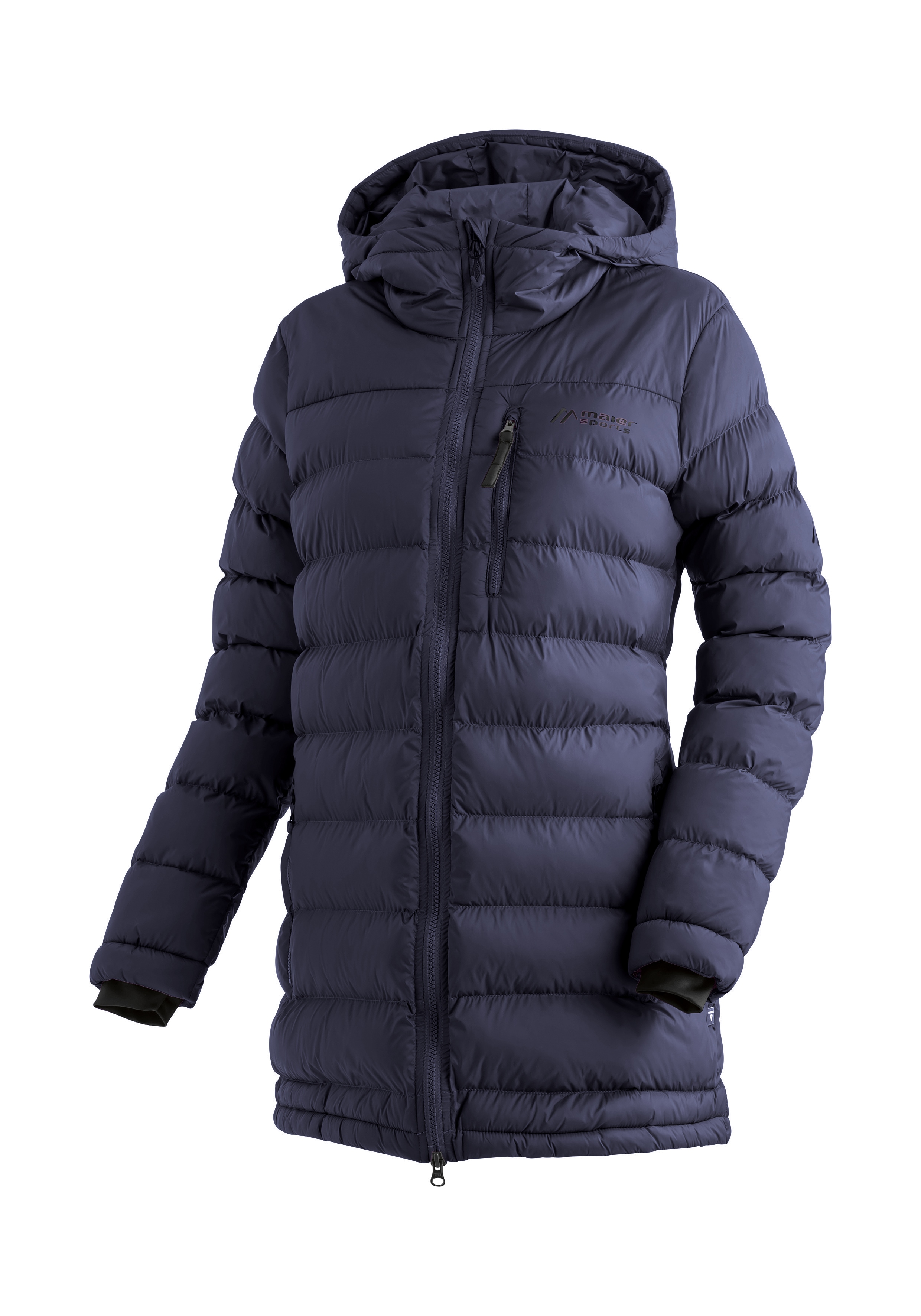 Maier Sports Funktionsmantel "Lomnica Coat W" Damen Mantel, leichtes Primaloft Material, 3 RV-Taschen und Kapuze