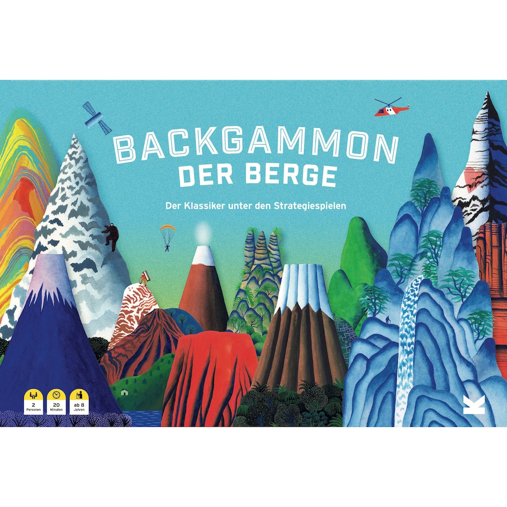 Laurence King Spiel »Backgammon der Berge«