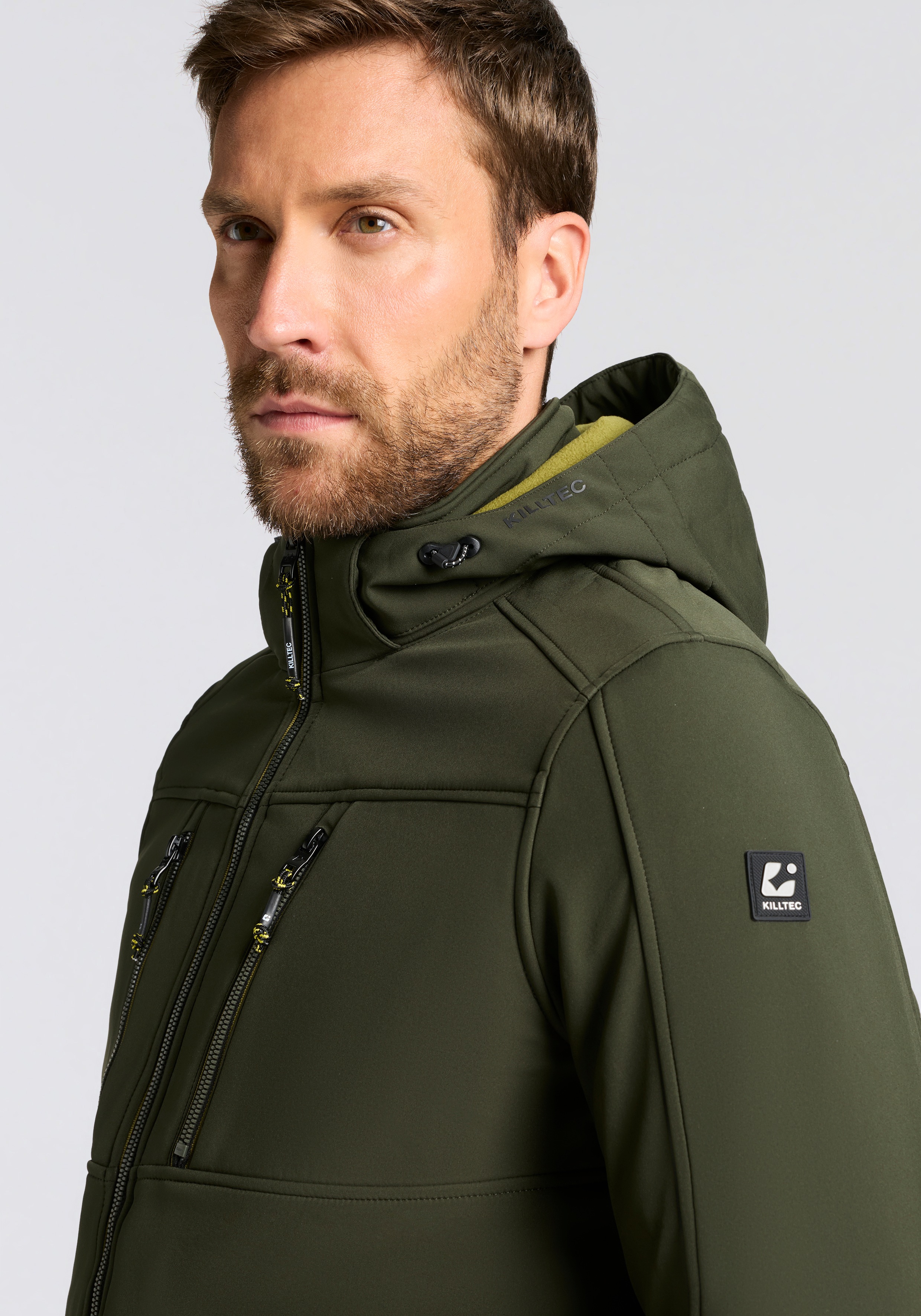 Thumbnail - Killtec Softshelljacke "KOW 79 MN SFTSHLL JCKT" 1 Stk. tlg. wasserabweisend mit 10.000 mm Wassersäule, atmungsaktiv