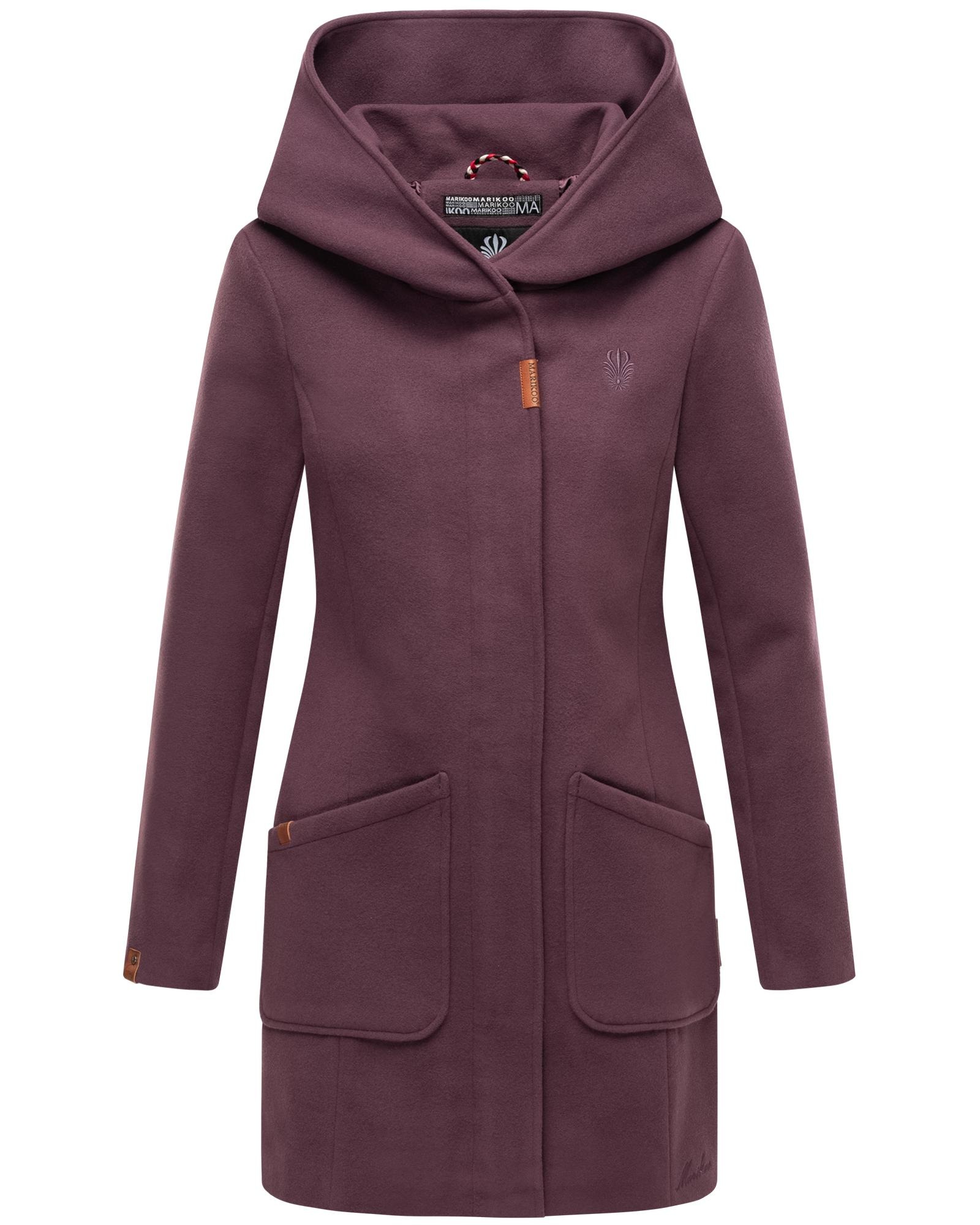 Marikoo Wintermantel "Maikoo" hochwertiger Mantel in Wollmantel-Optik mit g günstig online kaufen