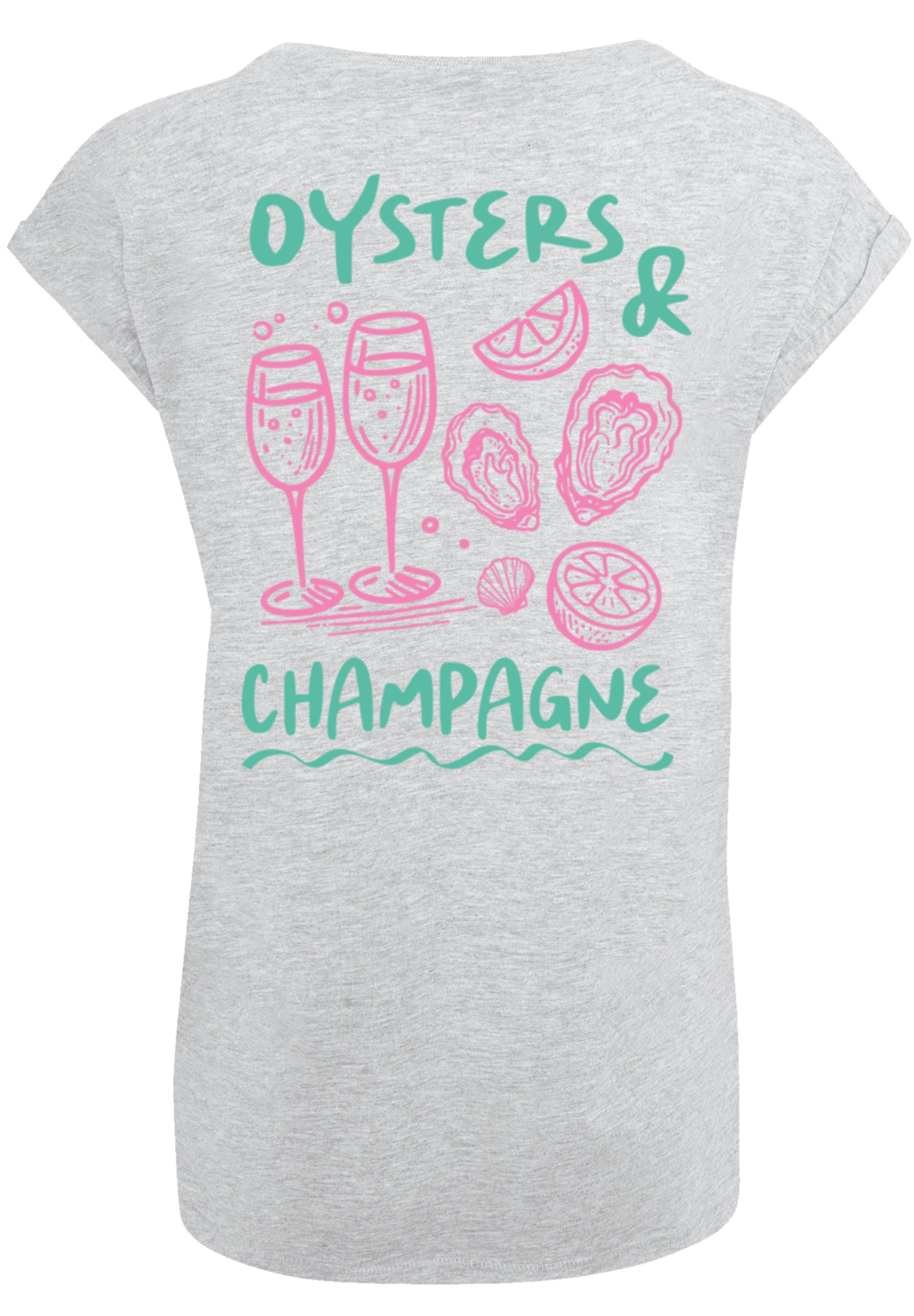 F4NT4STIC T-Shirt »Oysters And Champagne«, Premium Qualität