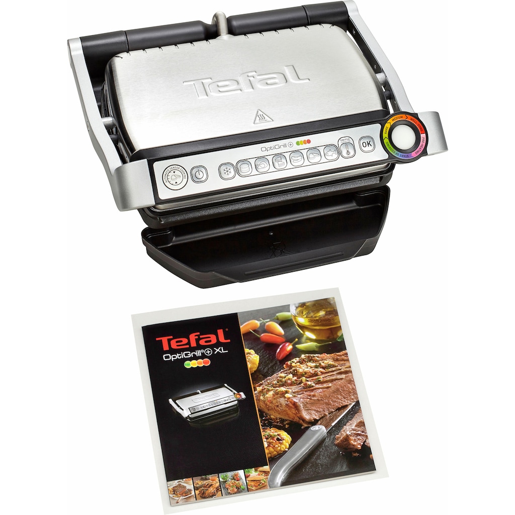 Tefal Kontaktgrill »GC712D OptiGrill+«, 2000 W