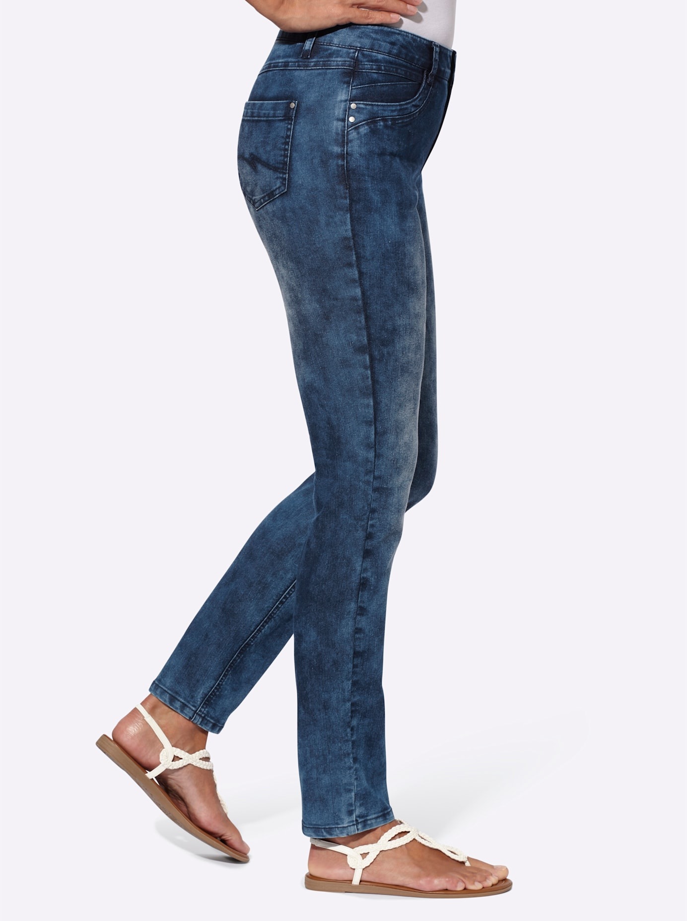 Casual Looks 5-Pocket-Jeans 1 Stk. günstig online kaufen