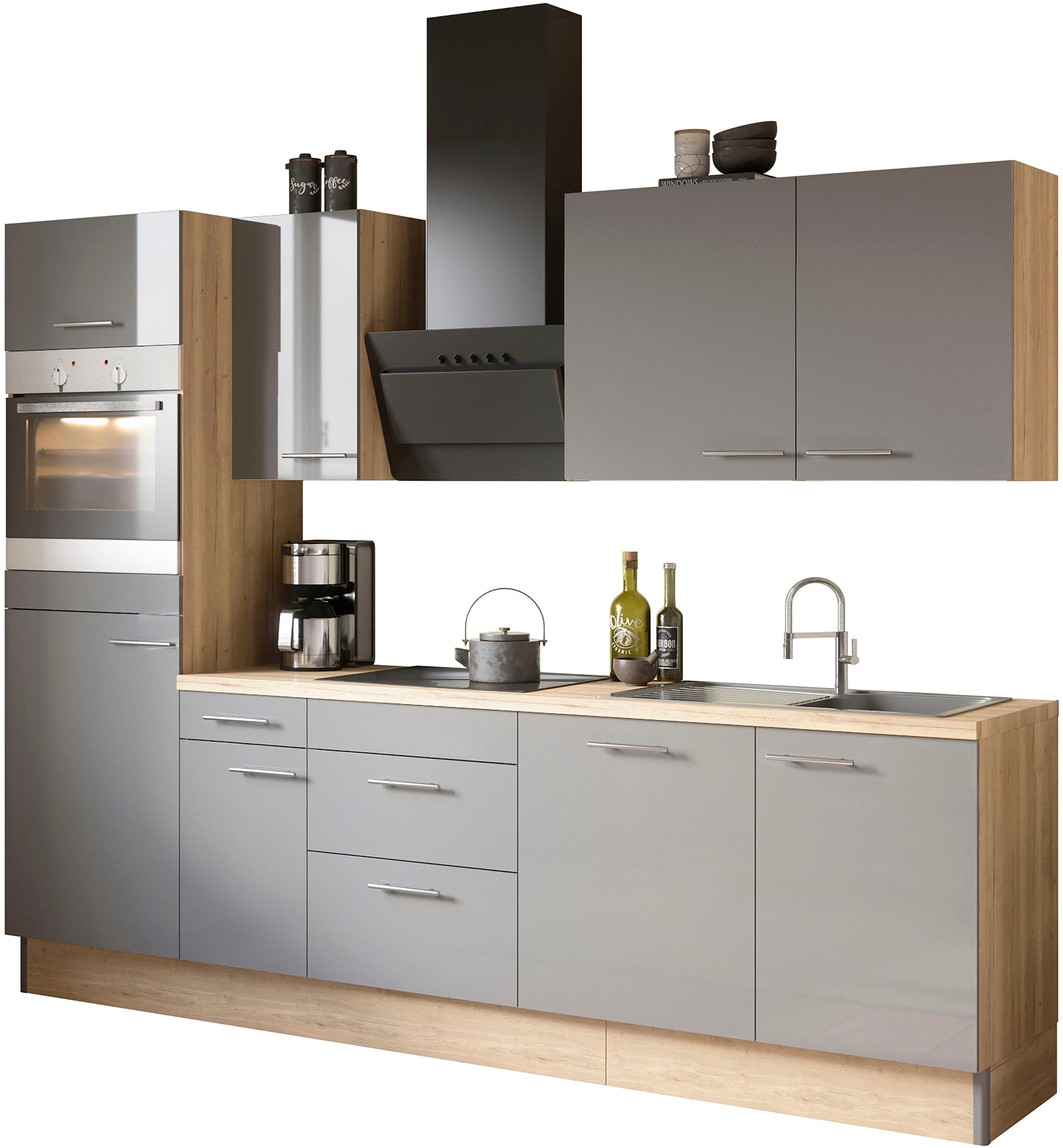 Küche | mit E-Geräten 270 BAUR Breite »Klara«, OPTIFIT cm, wahlweise kaufen
