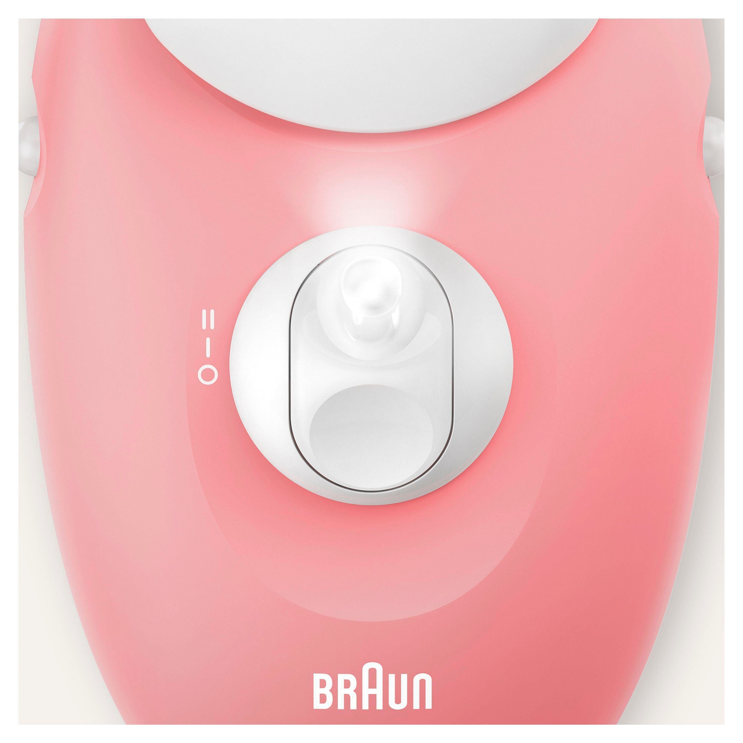 Braun Epilierer »Silk-épil 3 3-176«, 20-Pinzetten-System, Smartlight-Technologie, Massagerollenaufsatz