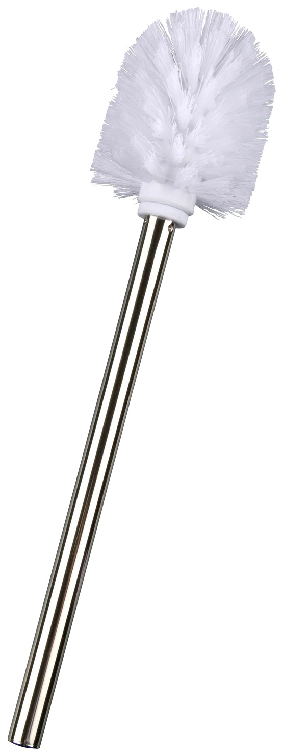 Thumbnail - WENKO WC-Reinigungsbürste Set 3 Stk. aus Edelstahl  Kunststoff weiß, Durchmesser 8 cm