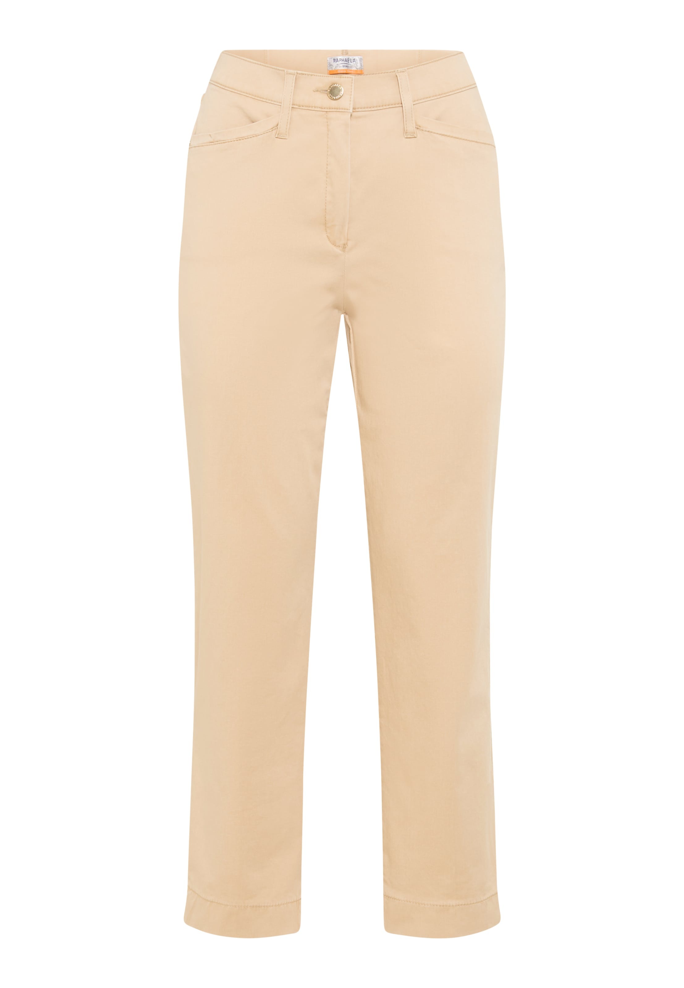 Damen Caprihose "Style LORELLA"natur, Gr. 19, RAPHAELA BY BRAX, Web, 97% Baumwolle, 3% Elasthan, Hosen