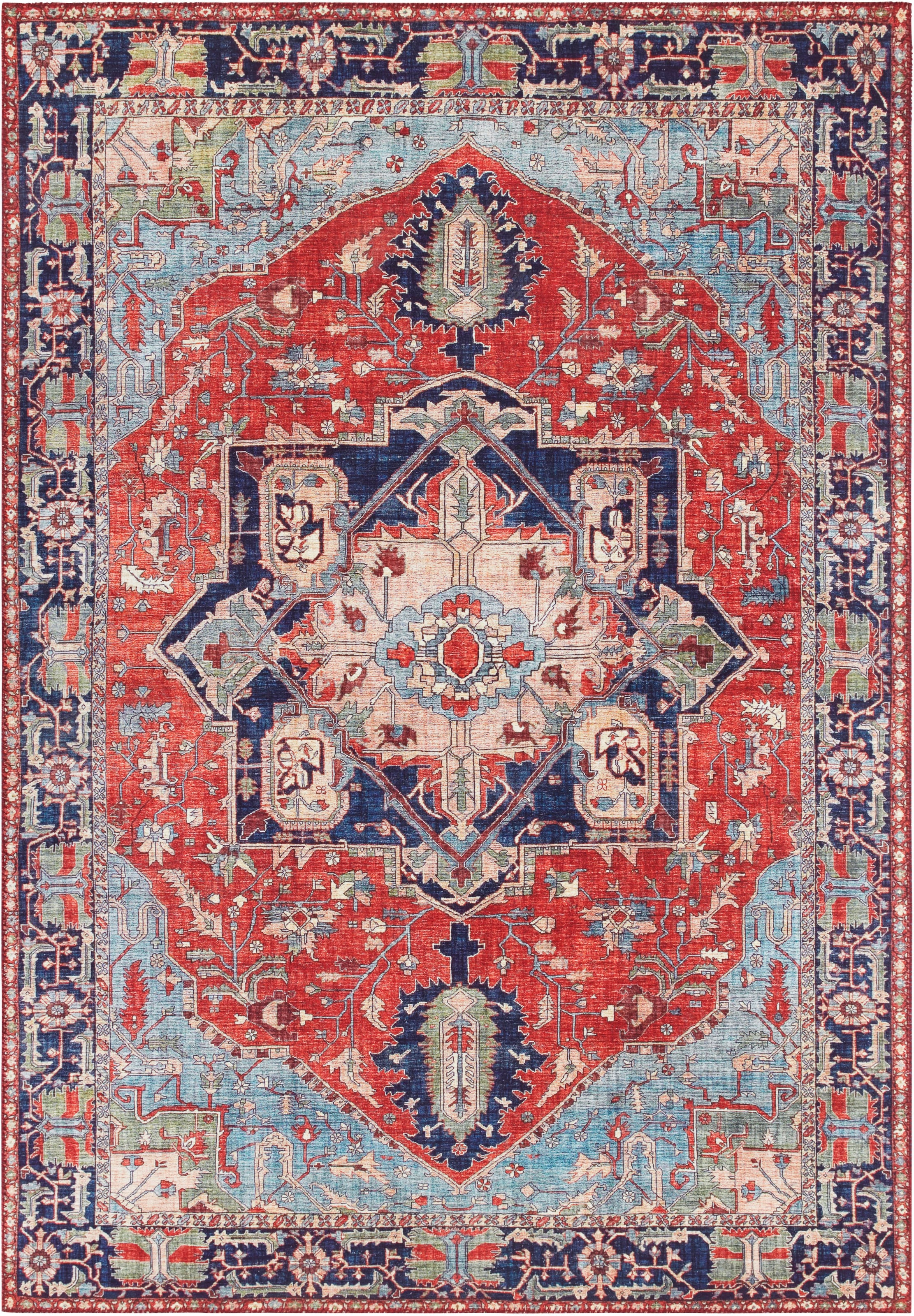 Teppich »Hamadan«, rechteckig, Orientalisch, Orient, Kurzflor, Wohnzimmer,...