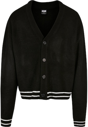 Strickjacke »Urban Classics Herren Sporty Boxy Cardigan«, (1 tlg.)