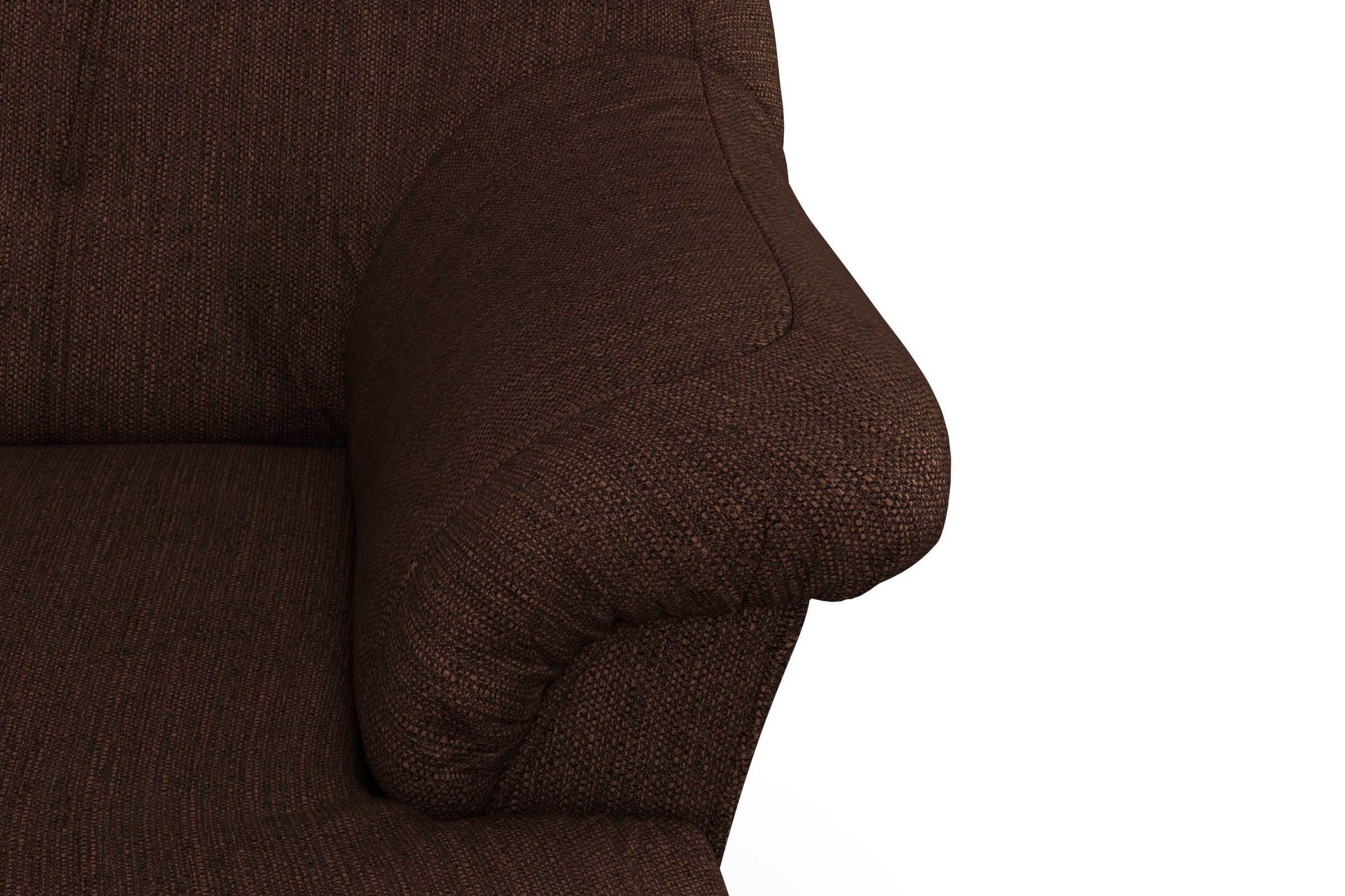 DOMO collection Wohnlandschaft »Pegnitz, zeitlos und modern, mit attraktiver Rückensteppung, U-Form«, wahlweise mit Bettfunktion