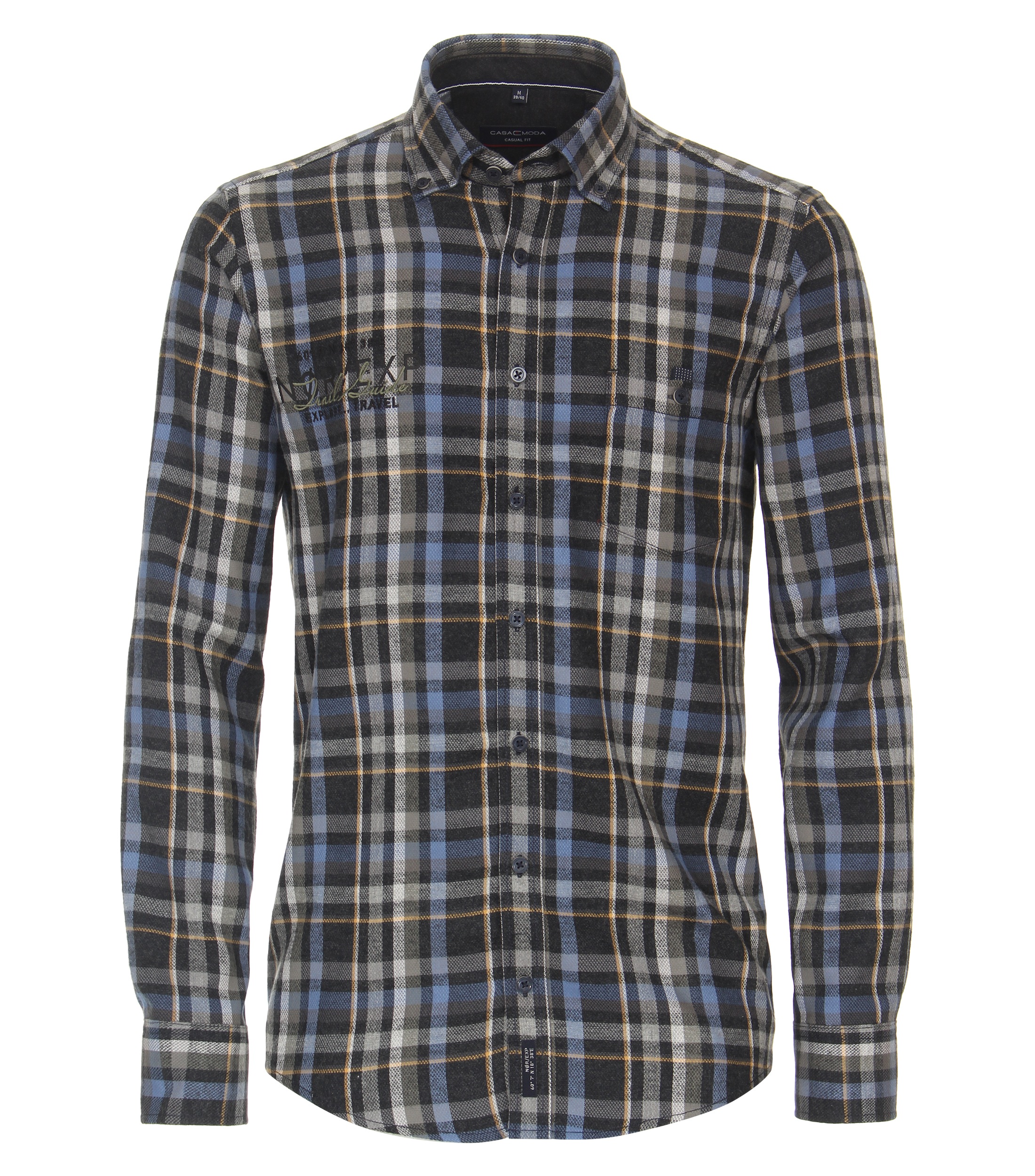 CASAMODA Langarmhemd »CASAMODA Freizeithemd kariert«