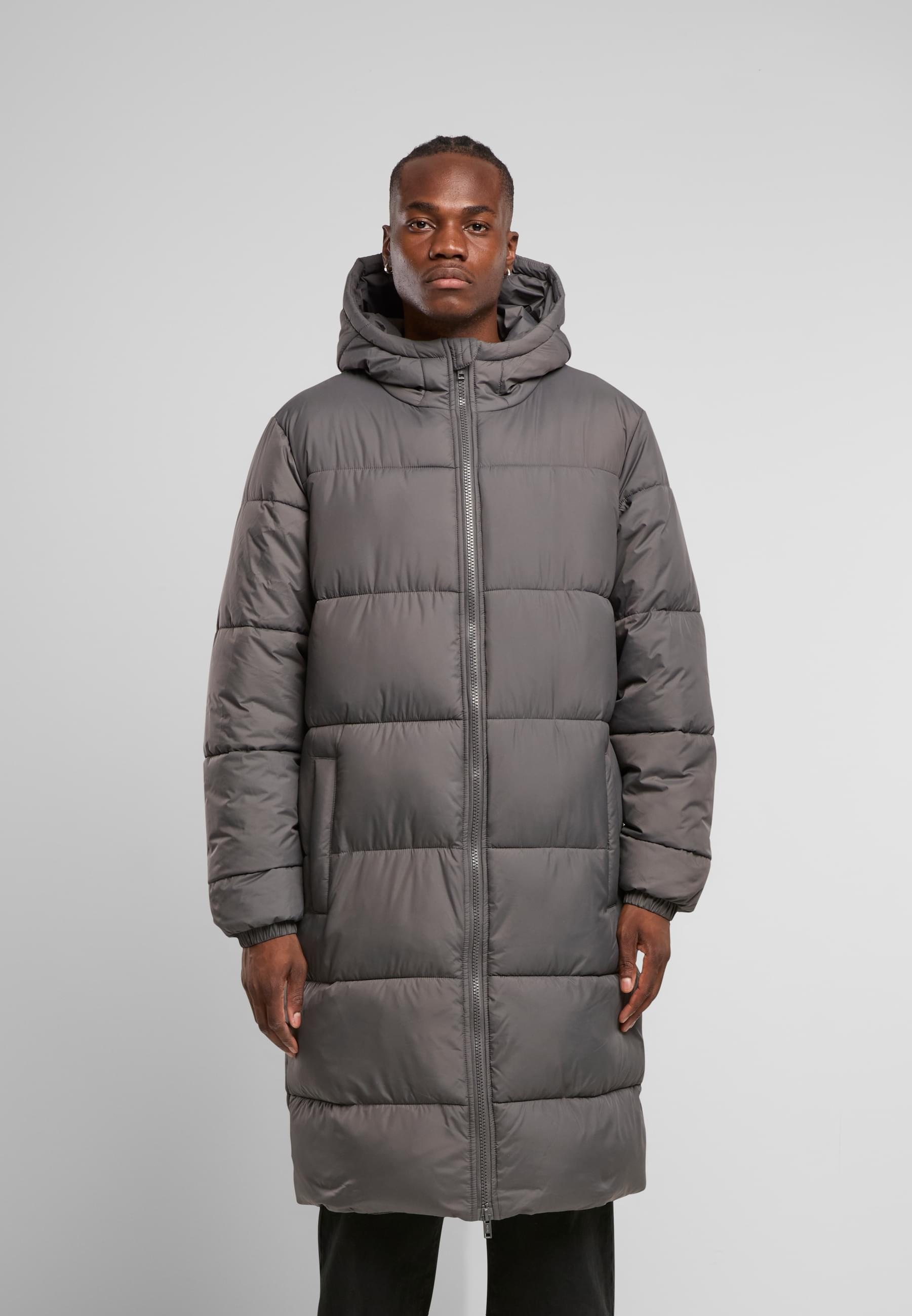 URBAN CLASSICS Winterjacke »Urban Classics Mens Long Puffer Coat«, (1 St.), mit Kapuze