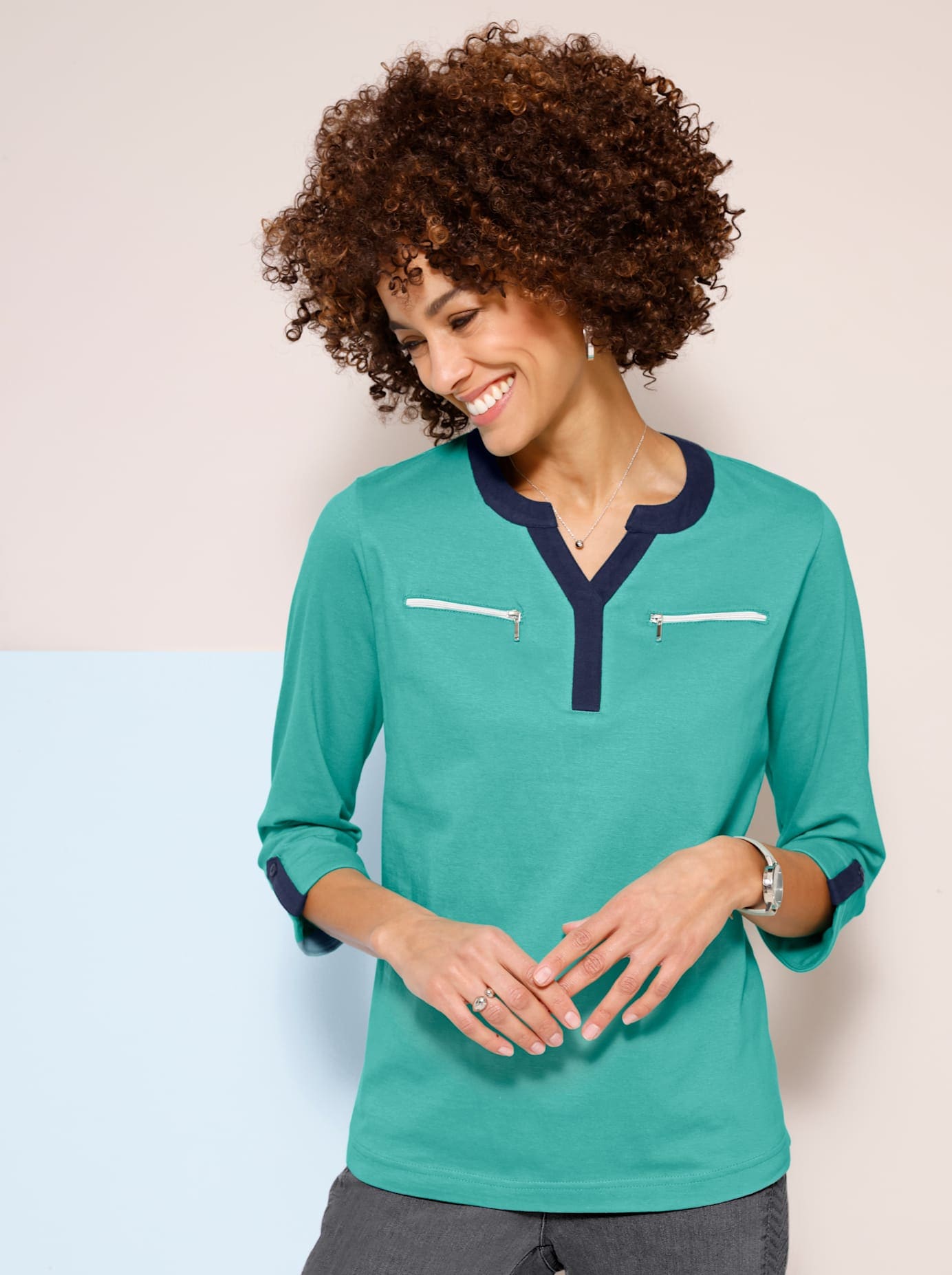 Classic Basics 3/4-Arm-Shirt "3/4-Arm-Shirt", (1 tlg.) günstig online kaufen