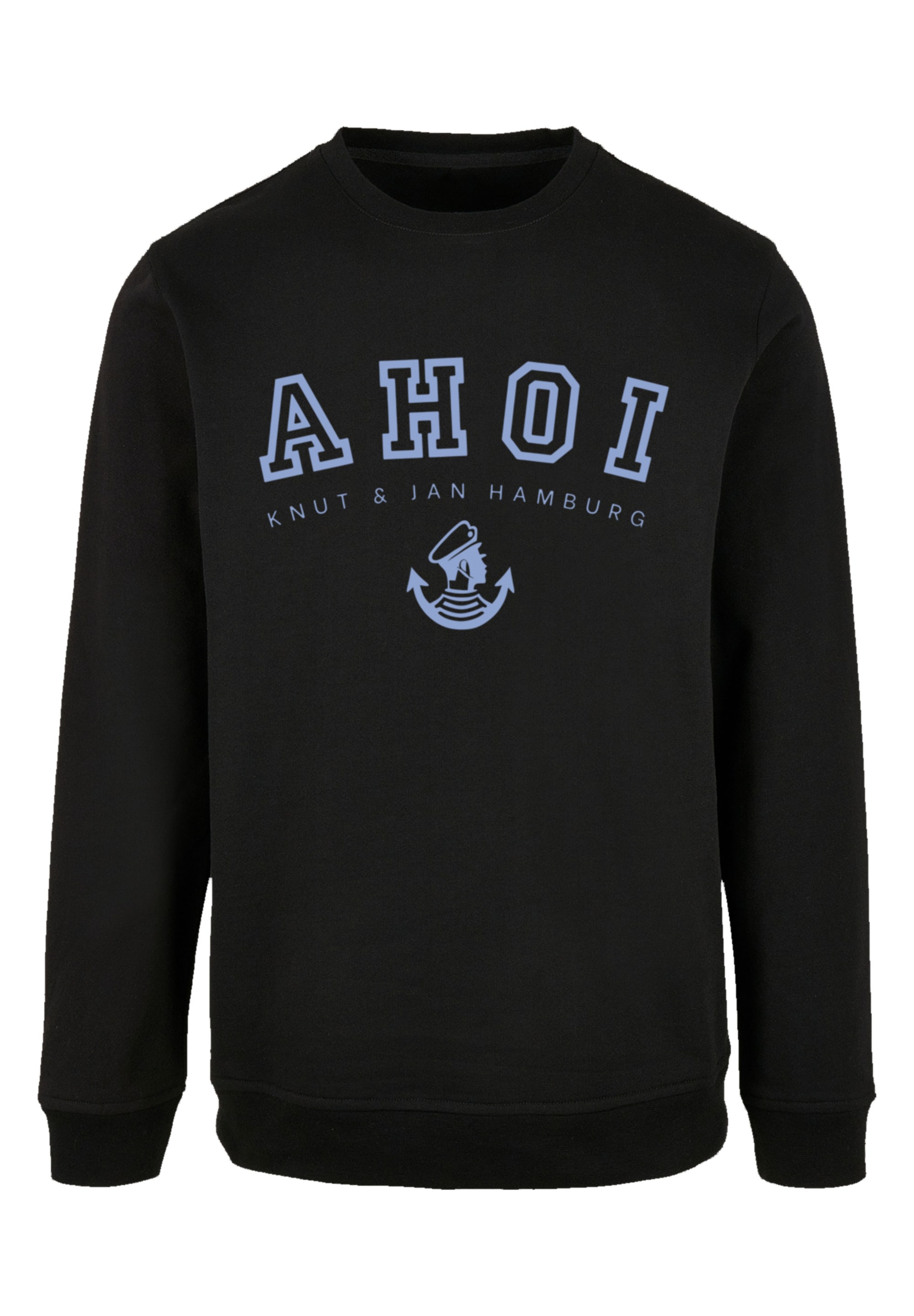 F4NT4STIC Kapuzenpullover »Herren Sweatshirt Ahoi Knut & Jan Hamburg«, Print