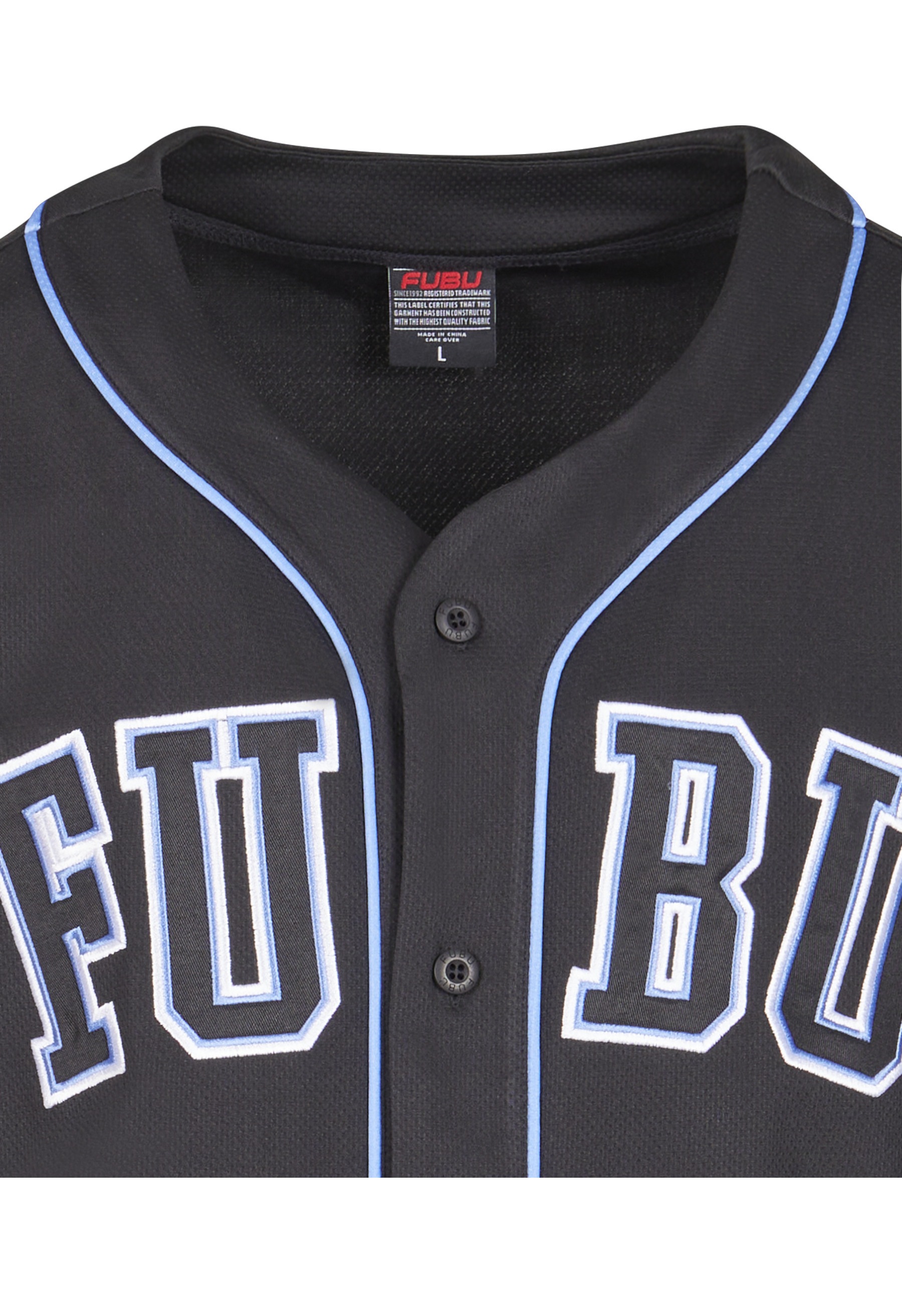 Fubu T-Shirt »Fubu Herren FM242-002-1 Fubu College Mesh Baseball Jersey« 1 Stk.