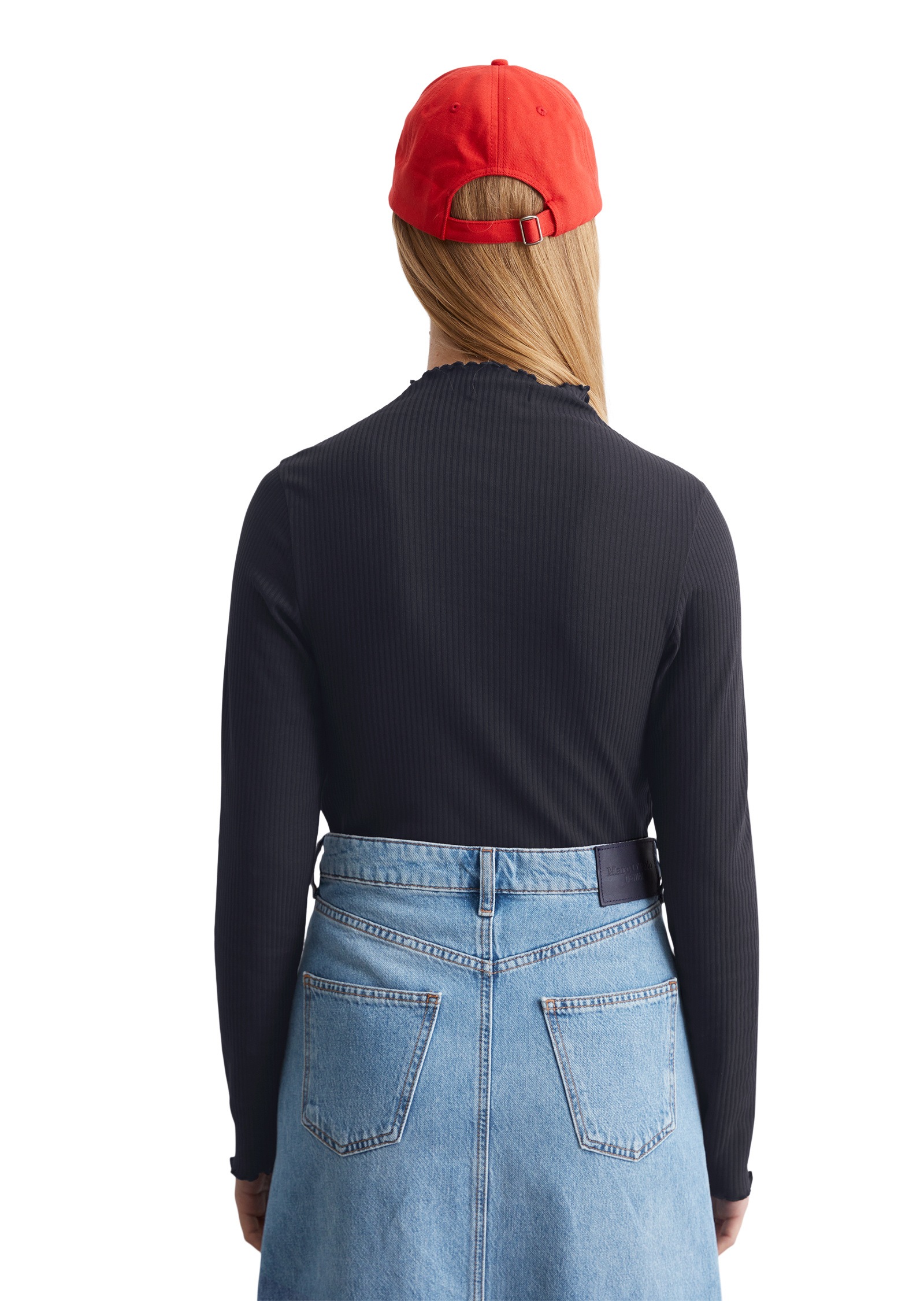 Marc O'Polo DENIM Langarmshirt »aus Organic Cotton-Stretch-Jersey«