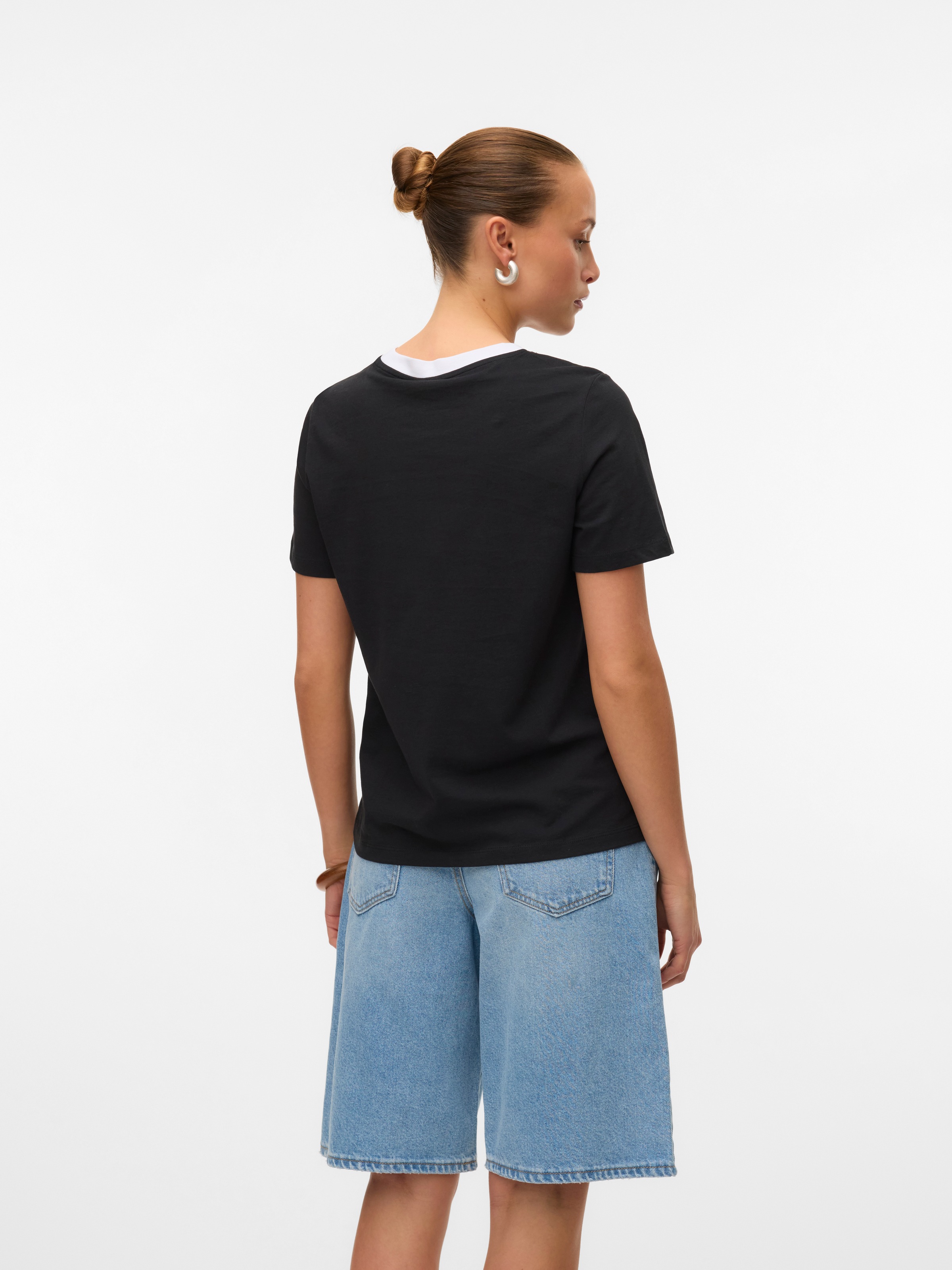 Vero Moda Kurzarmshirt »VMPAULINA SS T-SHIRT GA JRS NOOS«